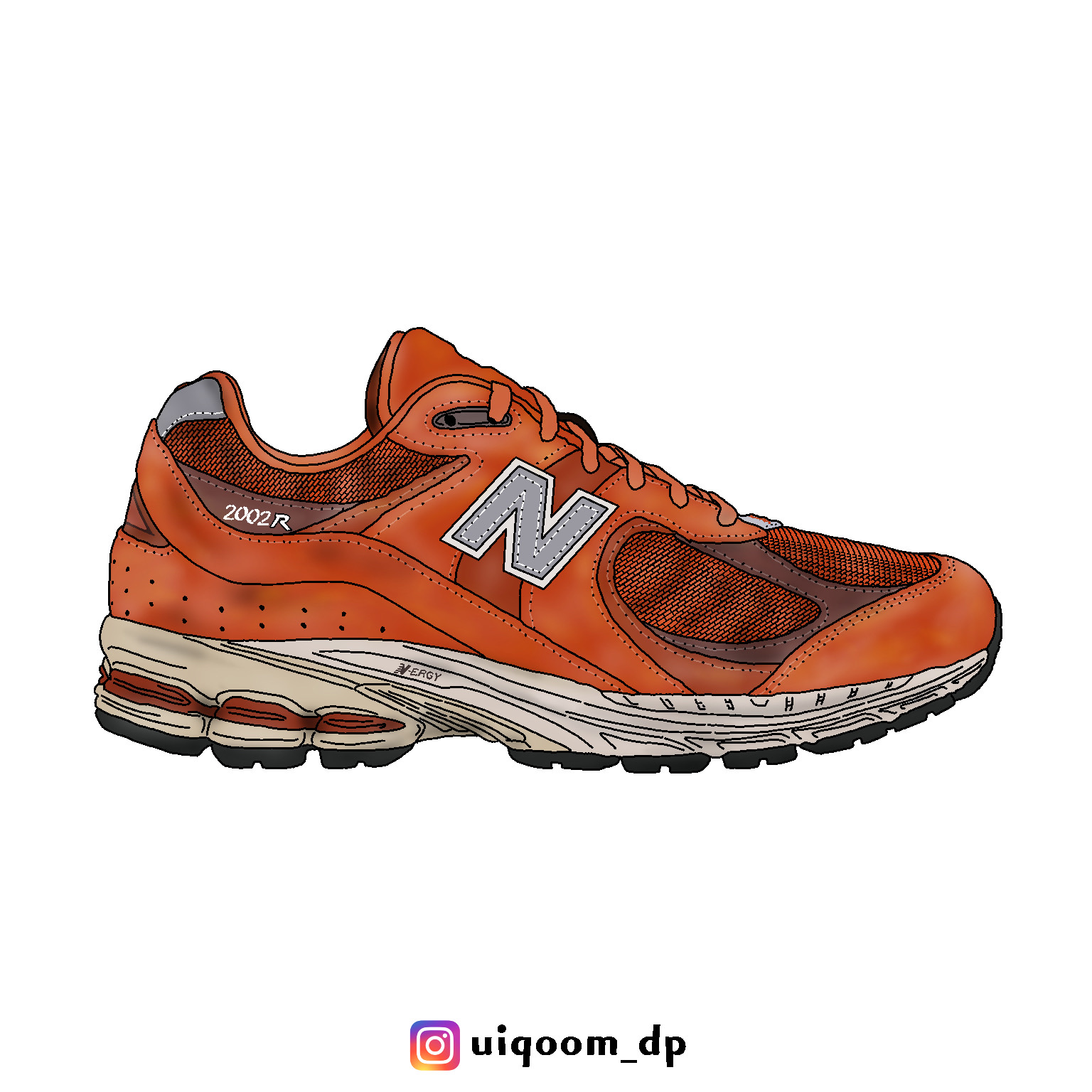 New Balance 2002R Rust Oxide 착용 스타일