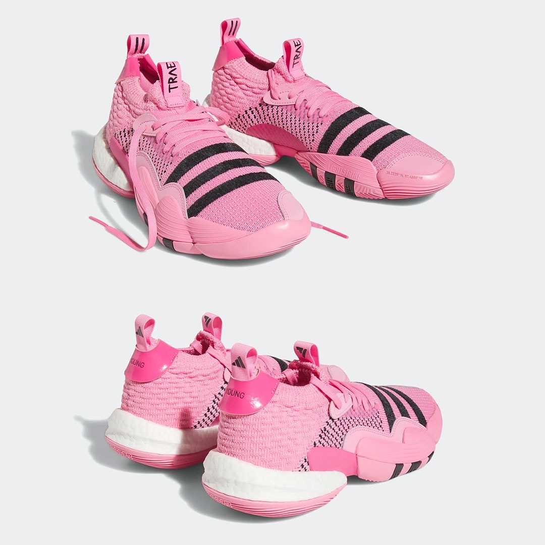 Adidas Trae Young 1 Icee, Adidas Trae Young 1 Christmas 착용 스타일 - 2