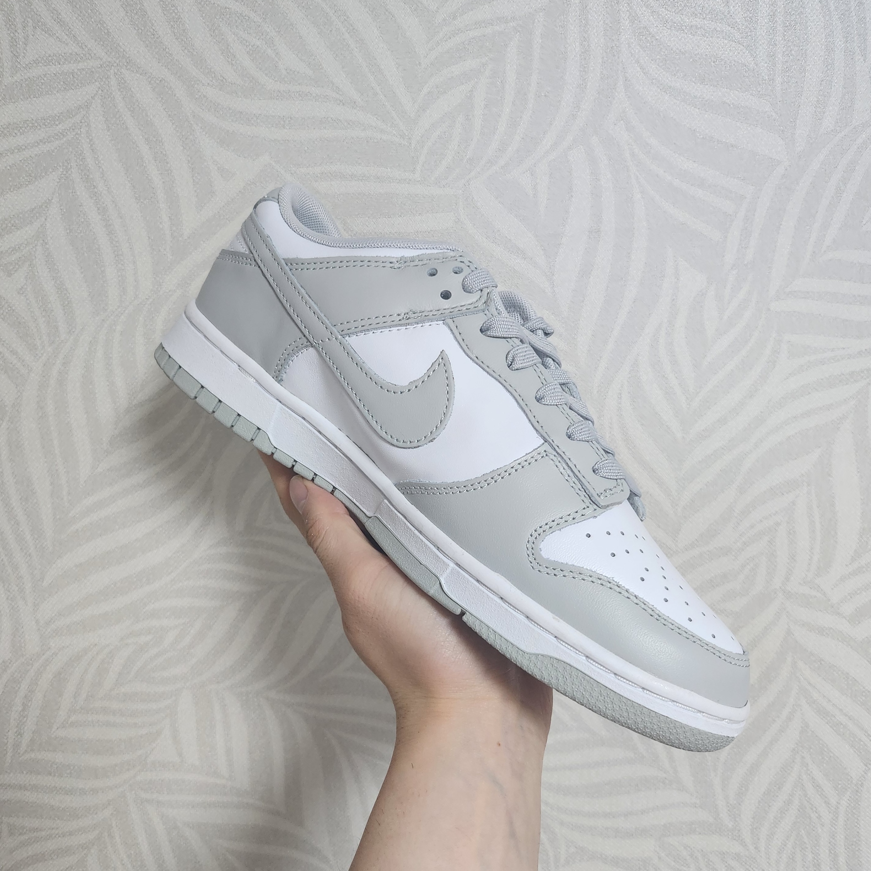Nike Dunk Low Retro Grey Fog 착용 스타일 - 2