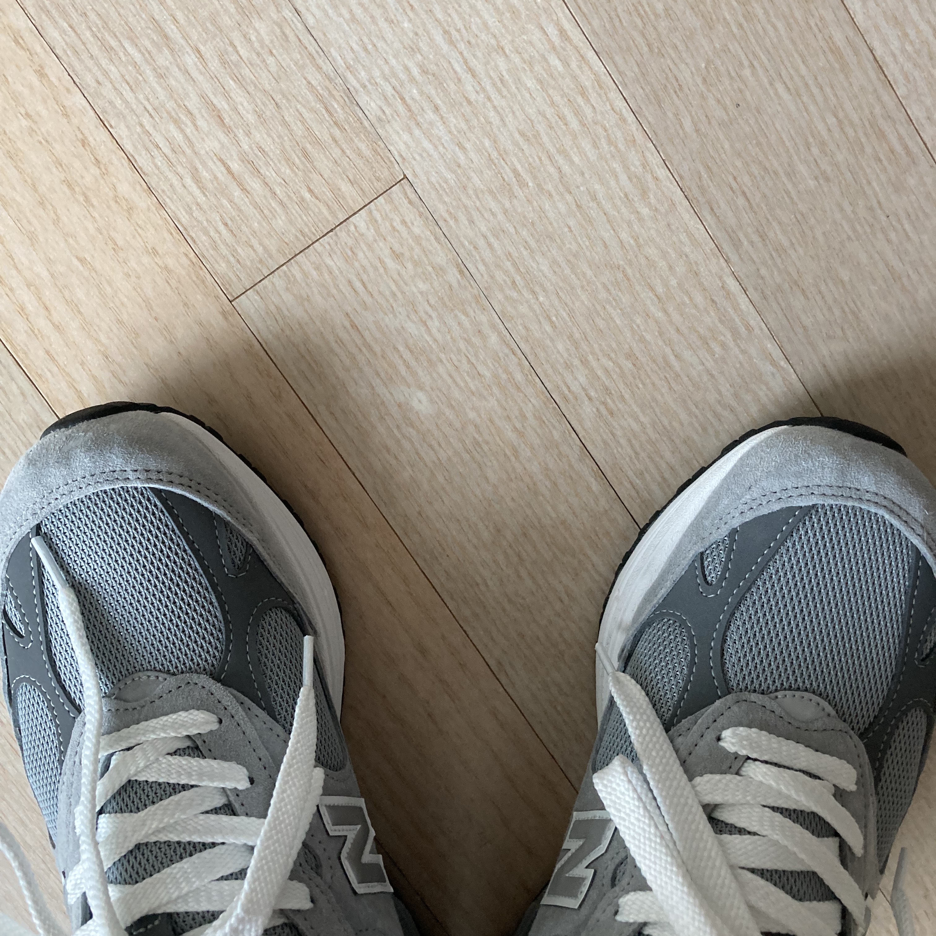 New Balance 993 Made in USA Grey - D Standard 착용 스타일