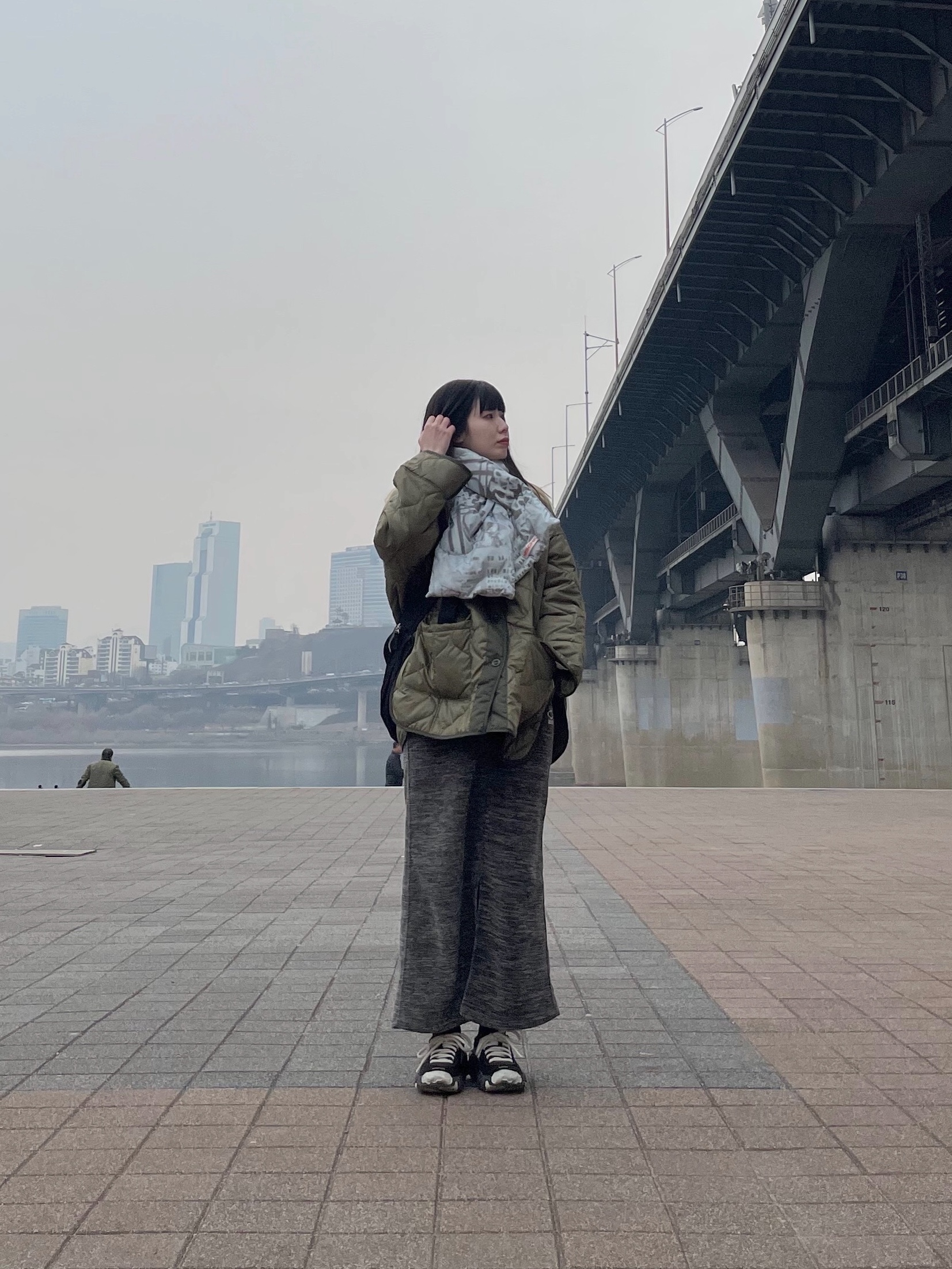 Nike x Undercover Overbreak SP Black 착용 스타일 - 1