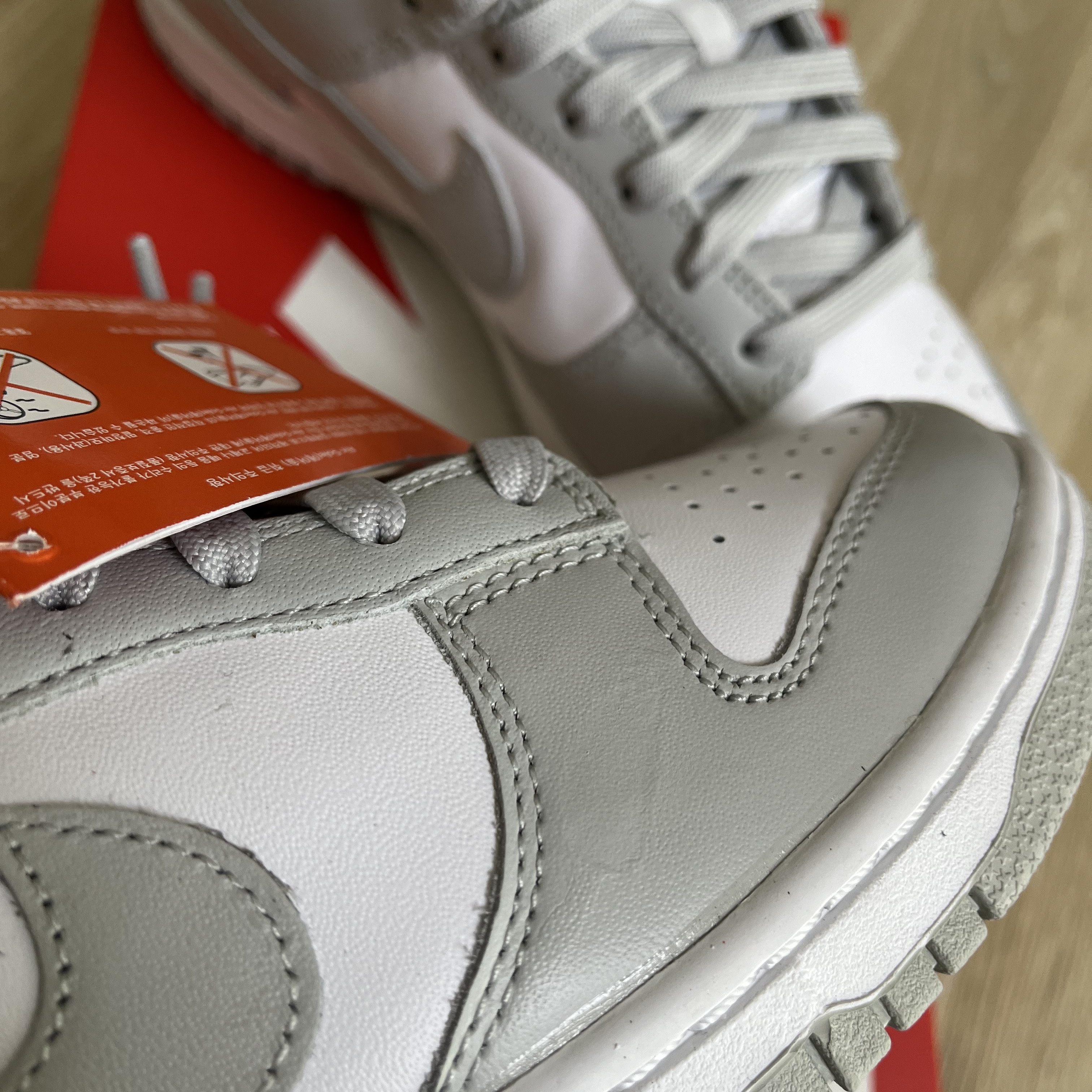 Nike Dunk Low Retro Grey Fog 착용 스타일 - 2