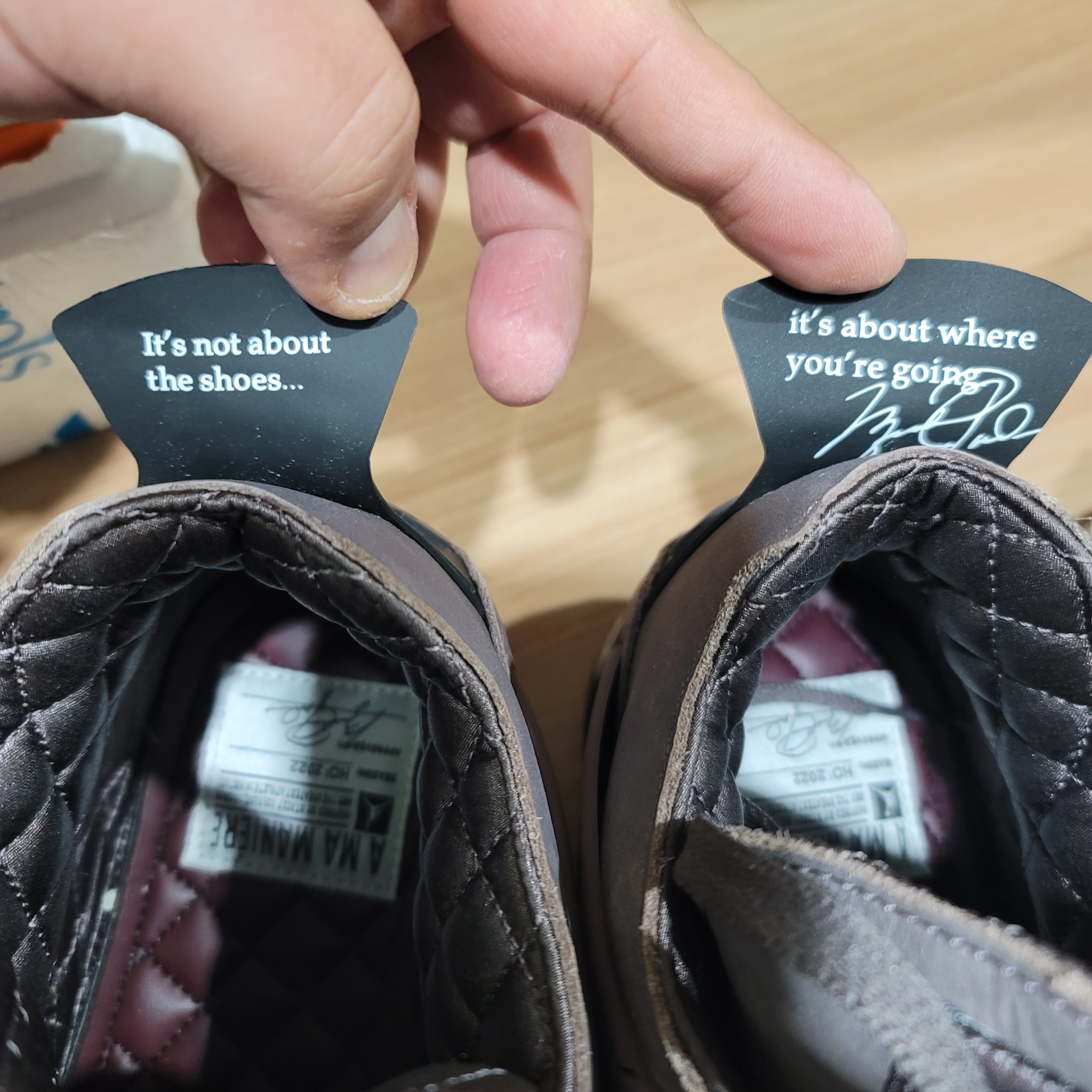 Jordan 4 x A Ma Maniere Retro Violet Ore 착용 스타일 - 4