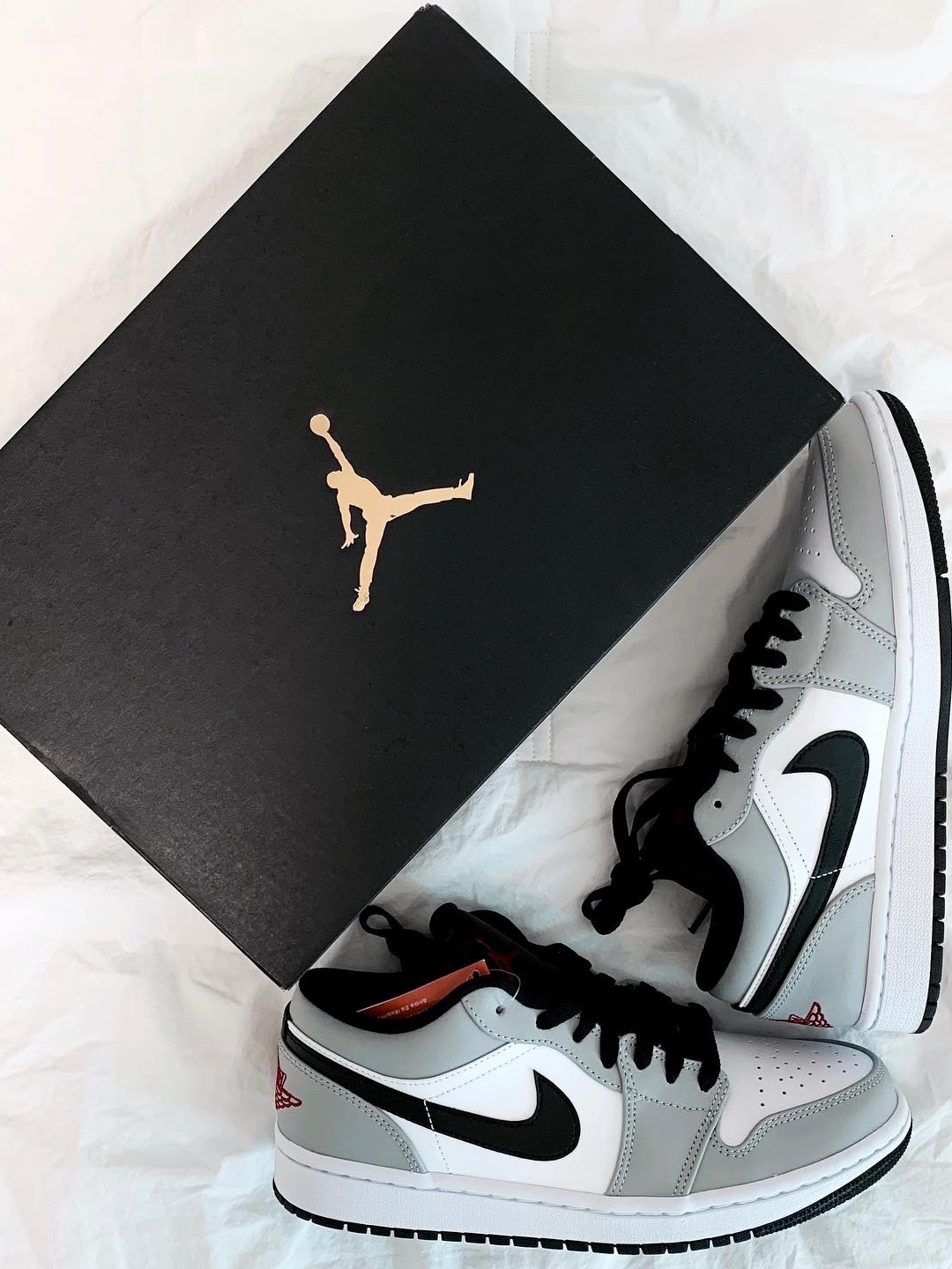 Jordan 1 Low Light Smoke Grey 착용 스타일 - 4