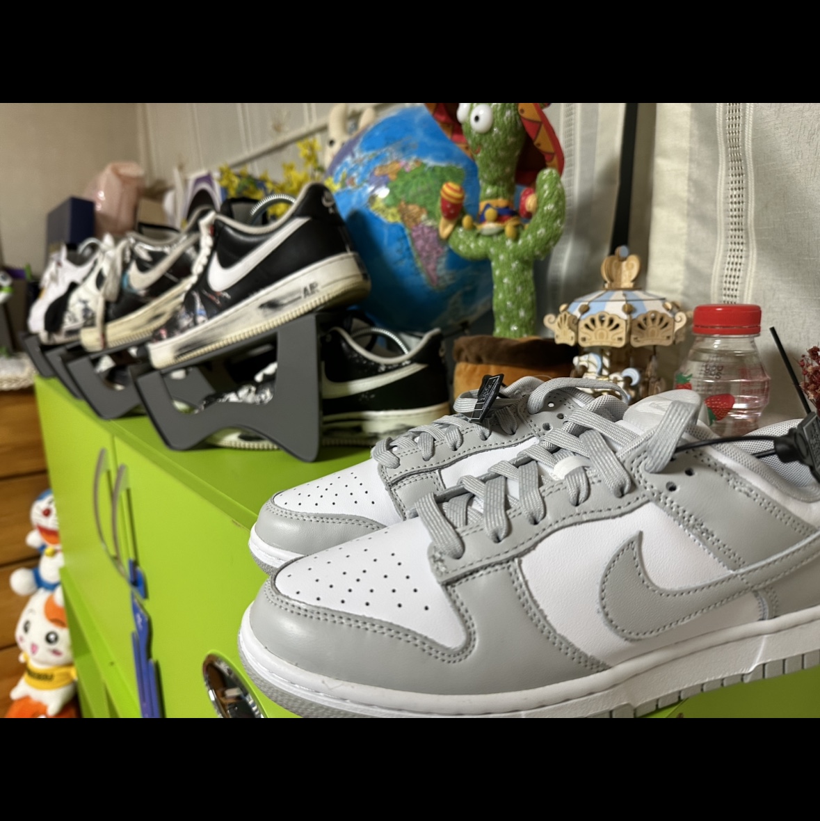 Nike Dunk Low Retro Grey Fog 착용 스타일