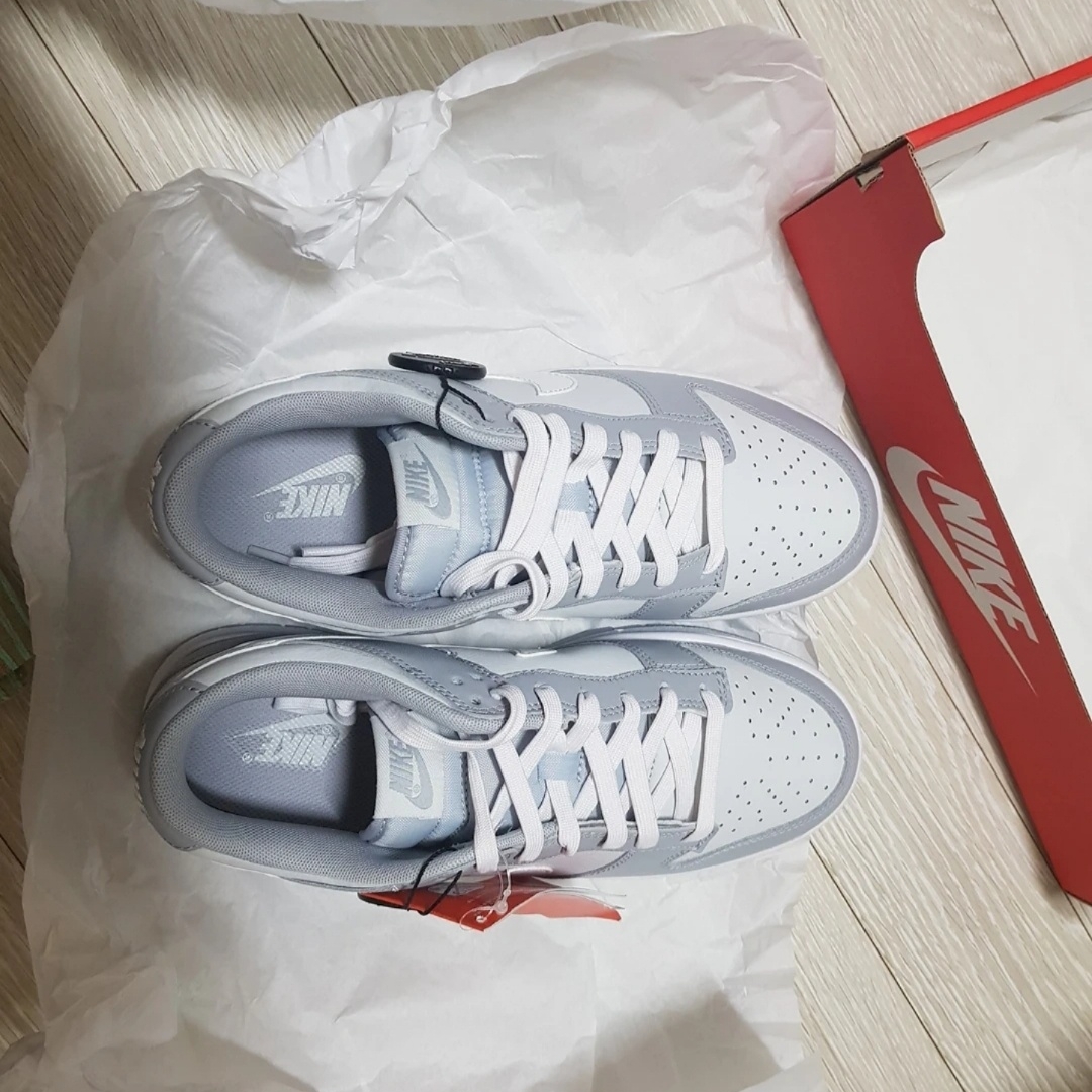 Nike Dunk Low Retro Wolf Grey 착용 스타일