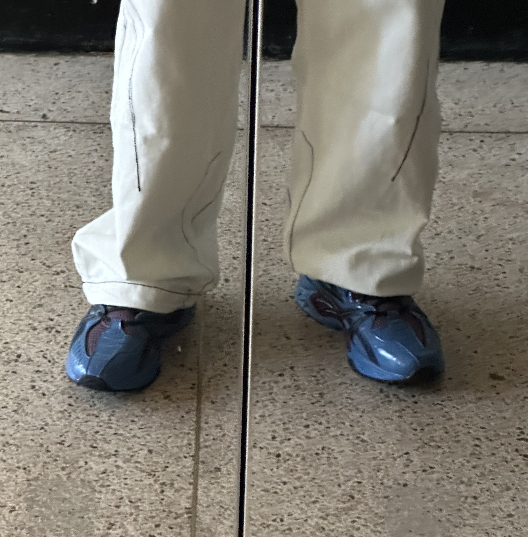 Asics HN2-S Protoblast Azure 착용 스타일 - 2