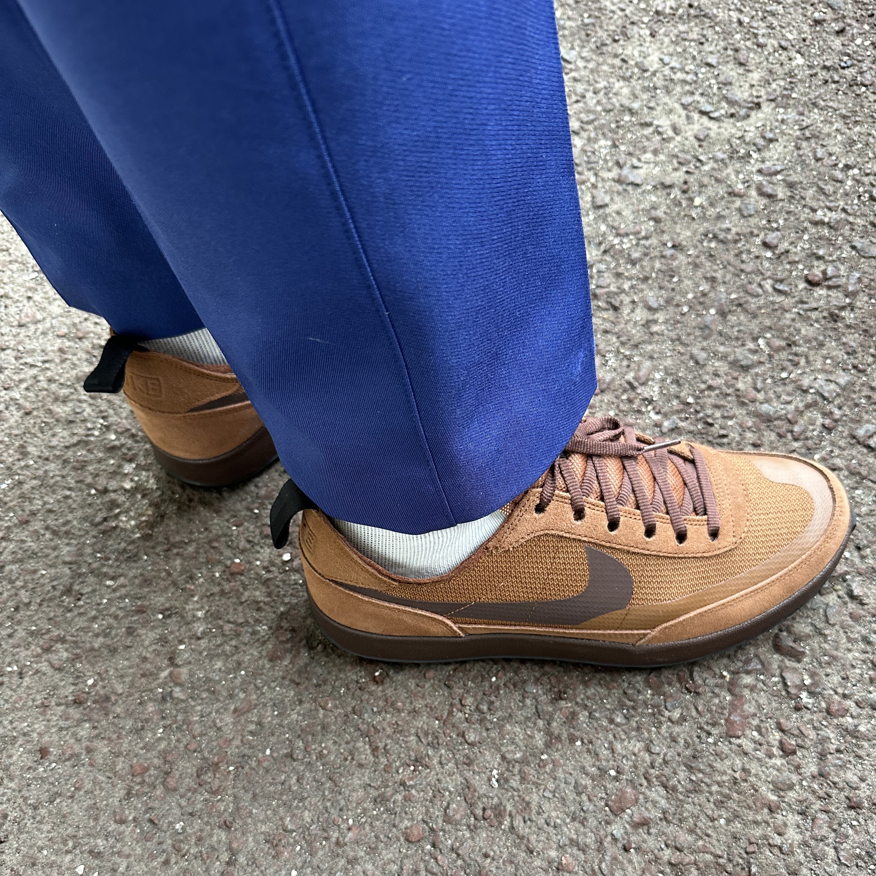 Nike x Tom Sachs General Purpose Shoe Brown 착용 스타일