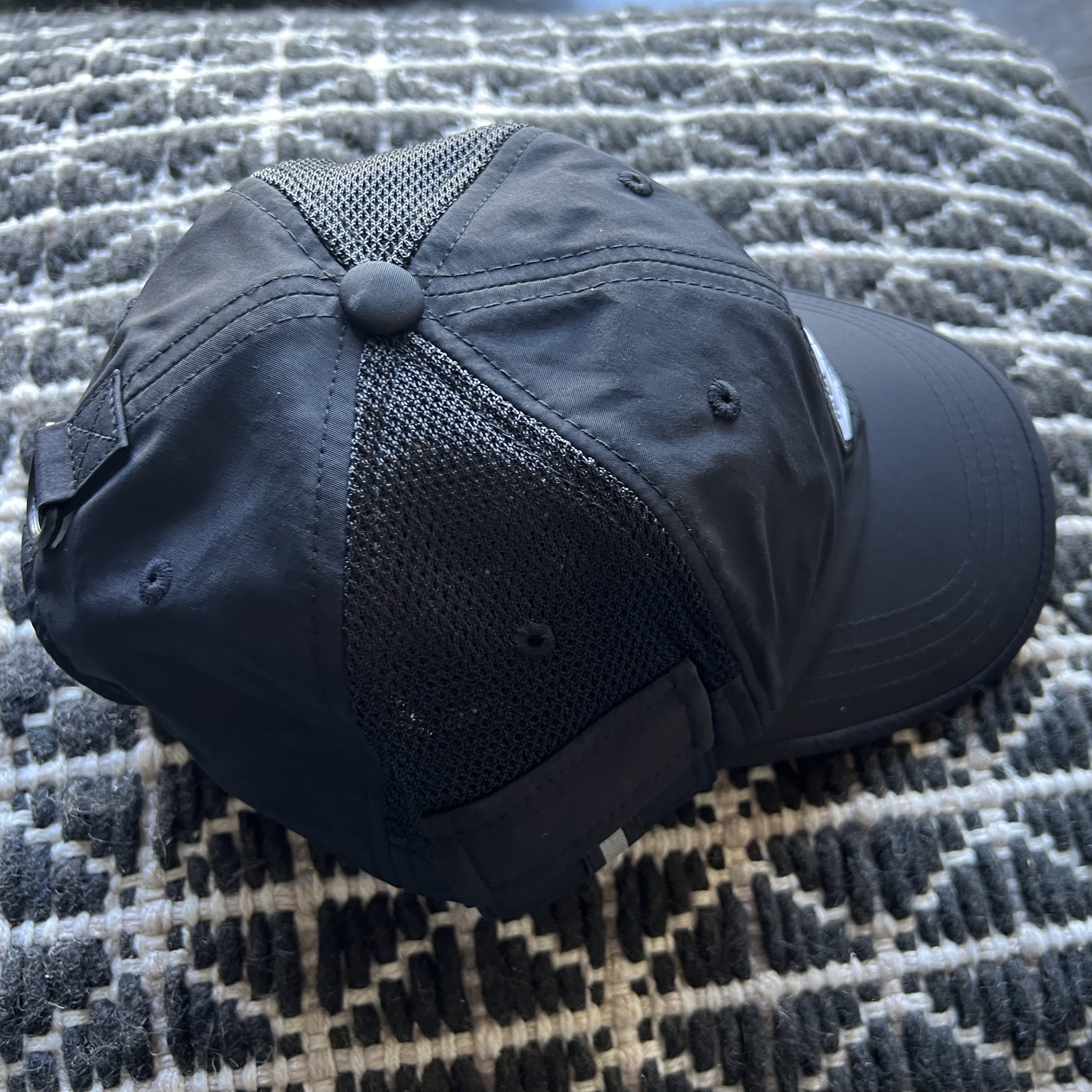 Palace Fishing Cap Black - 23SS 착용 스타일 - 2