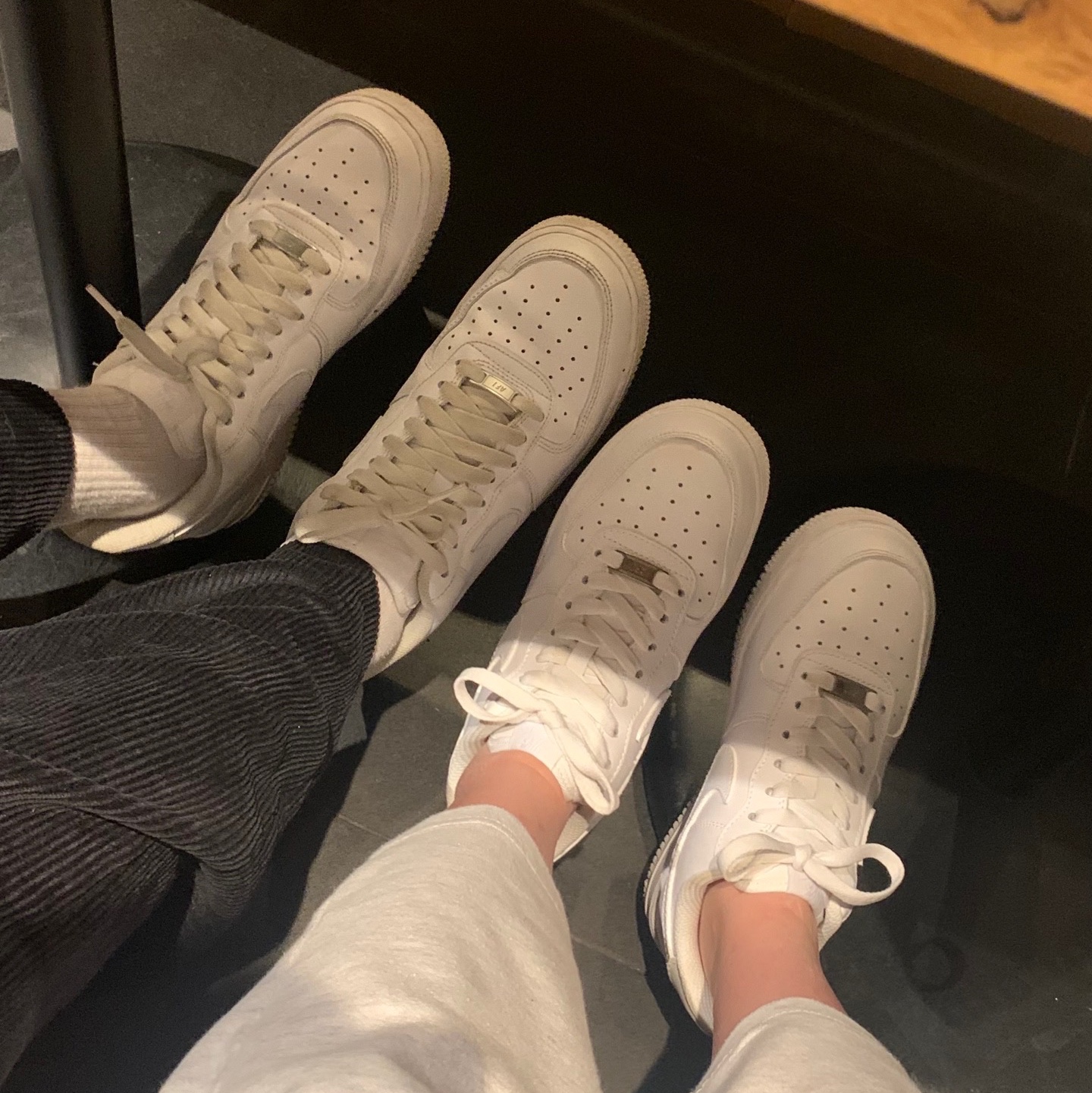 Nike Air Force 1 '07 Low White 착용 스타일