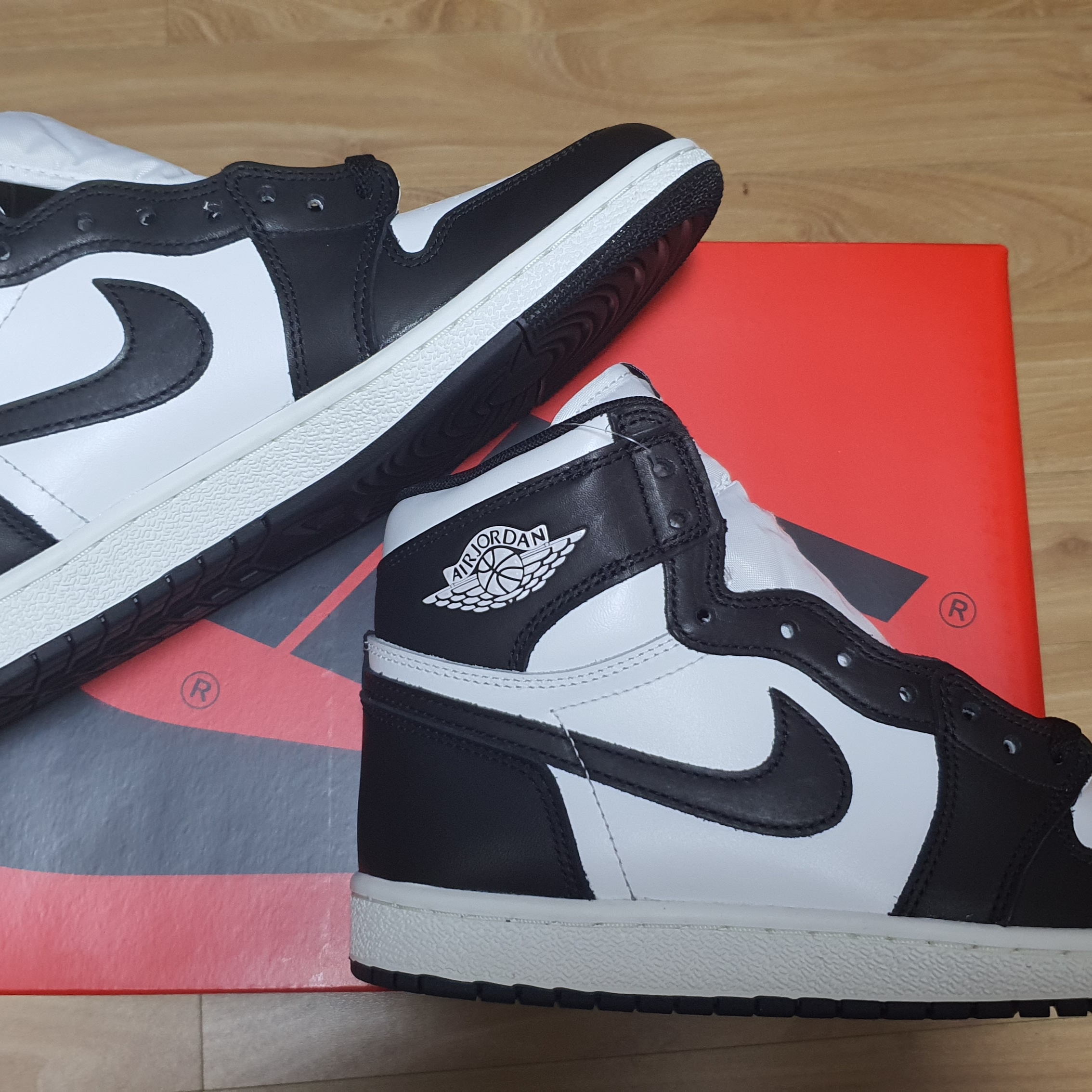 Jordan 1 High 85 Black White 착용 스타일 - 1