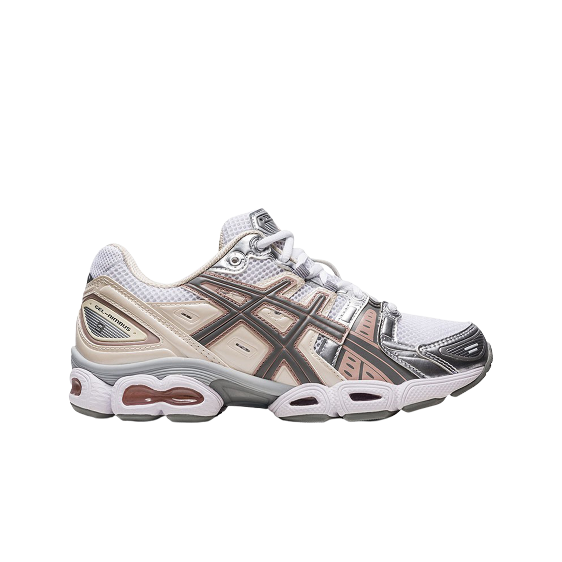 (W) 아식스 젤 님버스 9 화이트 오트밀((W) Asics Gel-Nimbus 9 White Oatmeal)