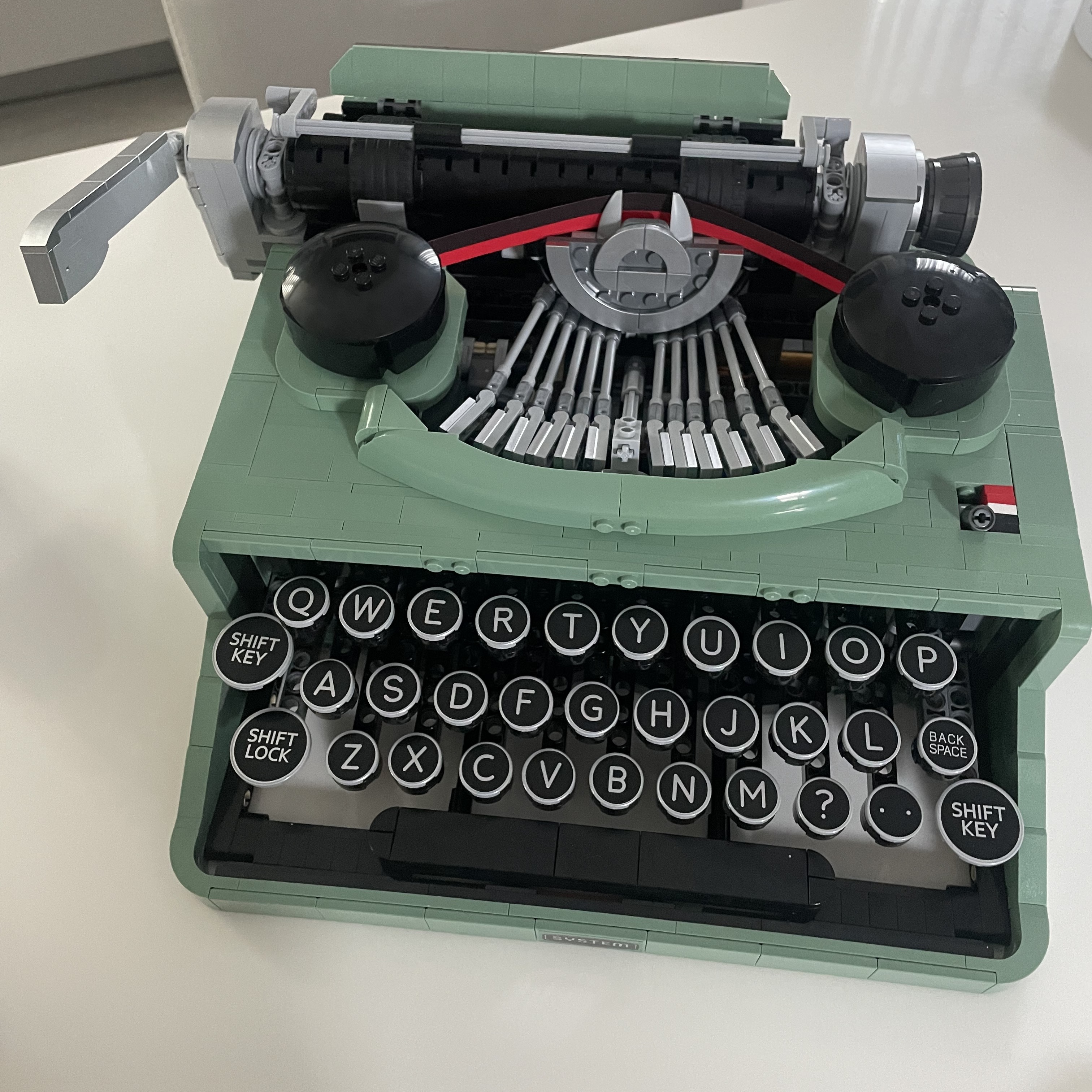 Lego Typewriter 착용 스타일 - 2
