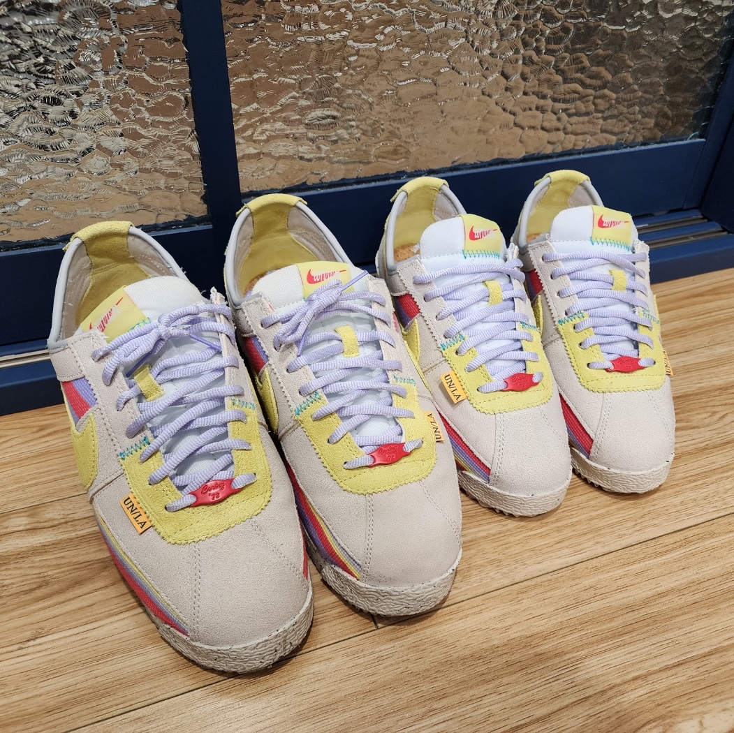 Nike x Union Cortez SP Lemon Frost 착용 스타일 - 3