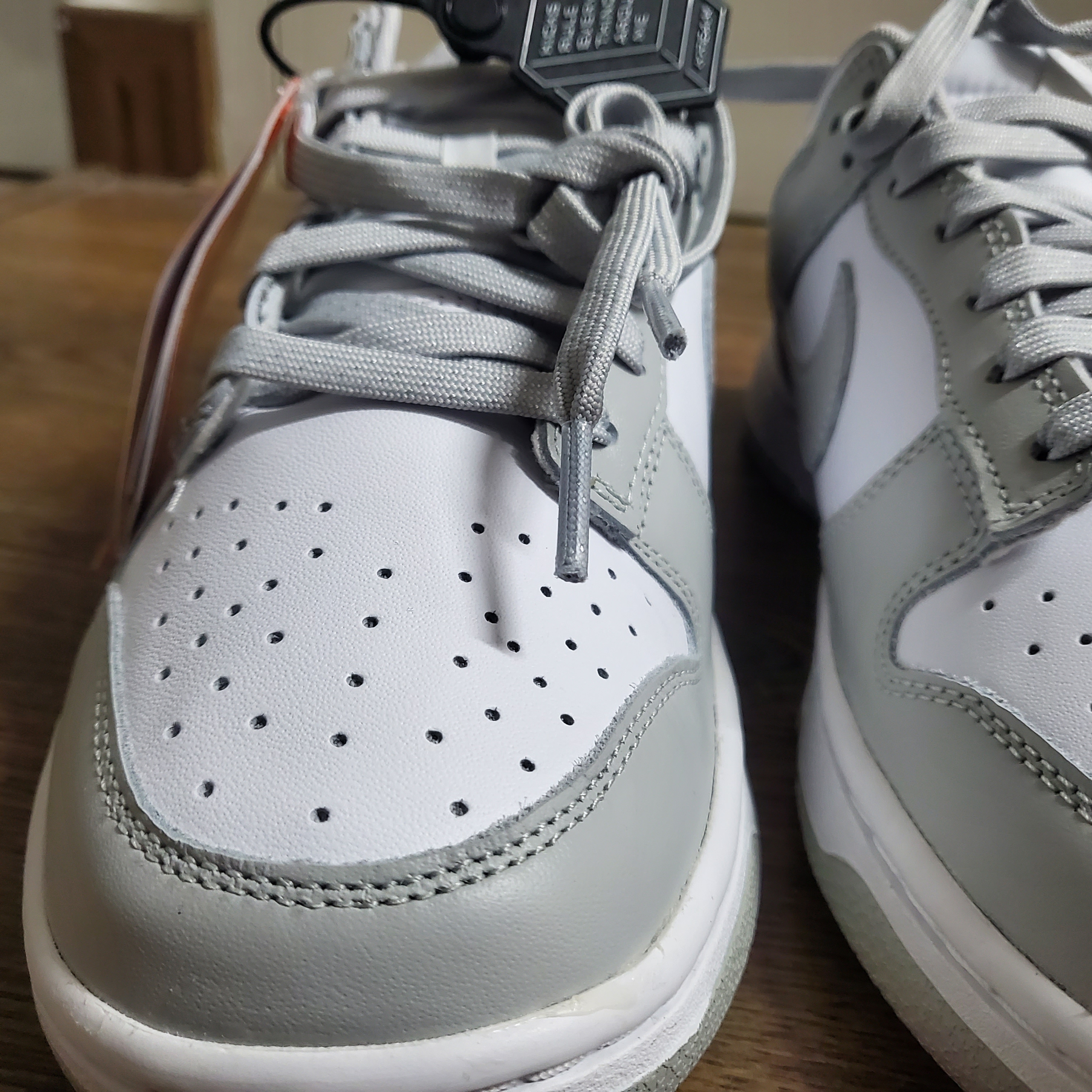 Nike Dunk Low Retro Grey Fog 착용 스타일 - 2