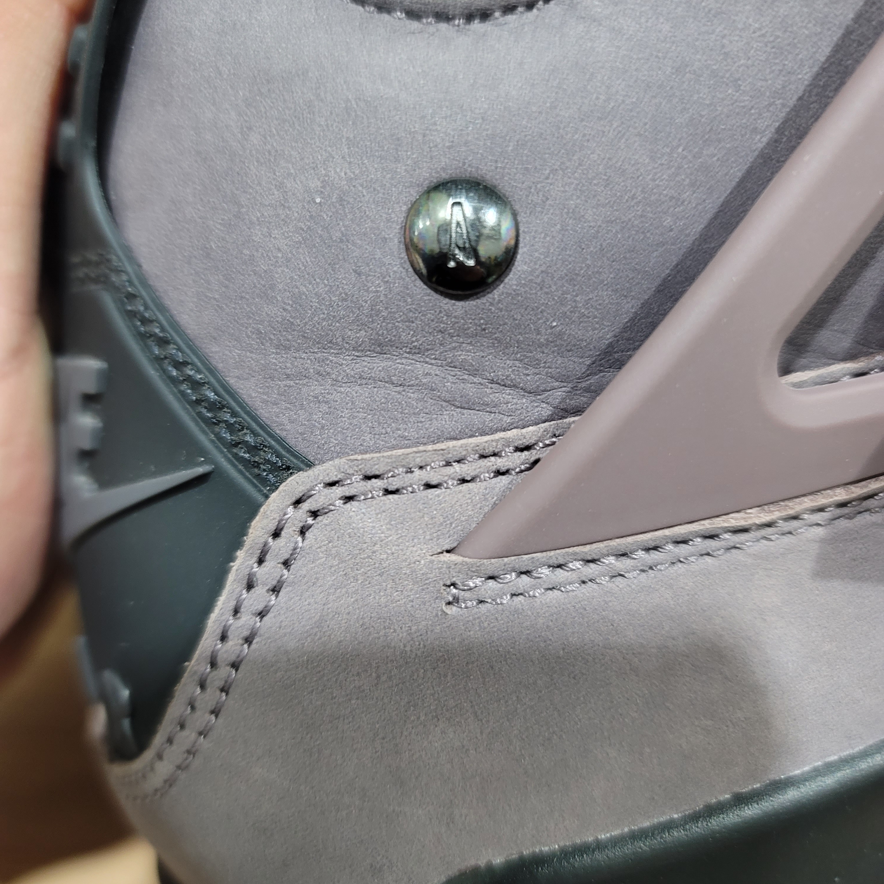 Jordan 4 x A Ma Maniere Retro Violet Ore 착용 스타일 - 3