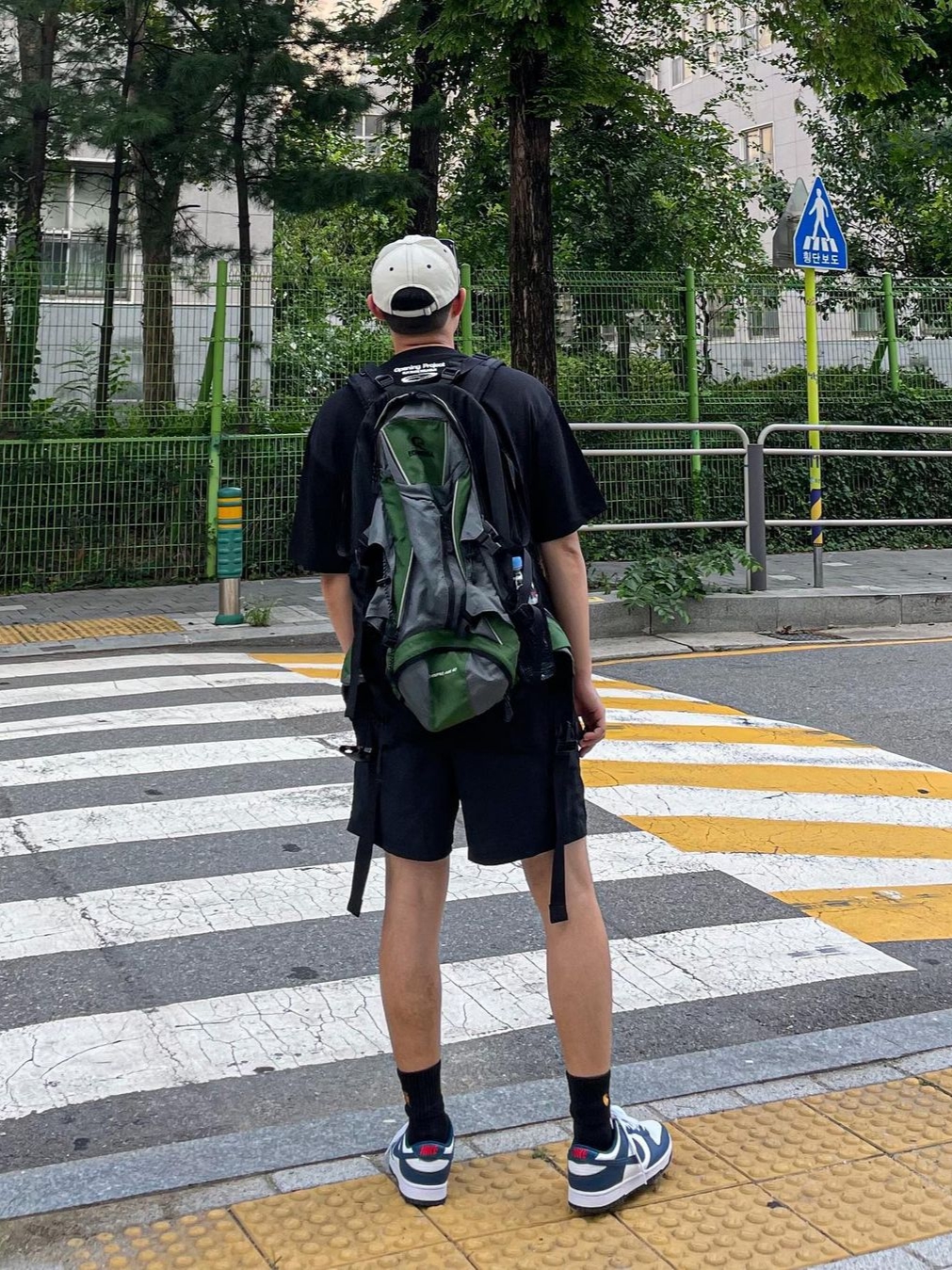 Opening Project Identity T-Shirts Black, Nike Dunk Low Retro Varsity Green 착용 스타일 - 2