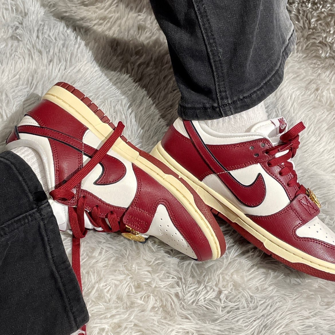 (W) Nike Dunk Low SE Pendant 착용 스타일 - 3
