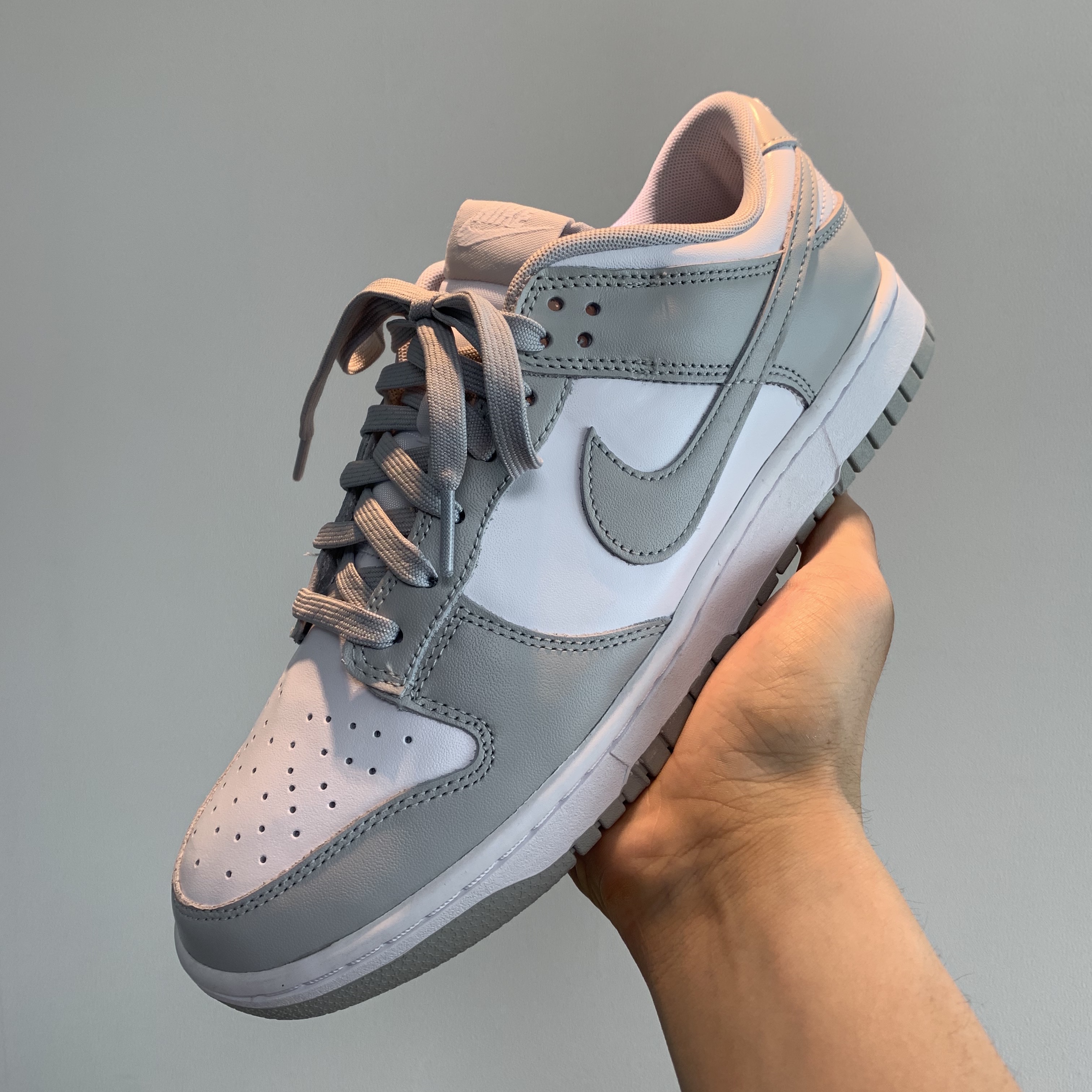 Nike Dunk Low Retro Grey Fog 착용 스타일