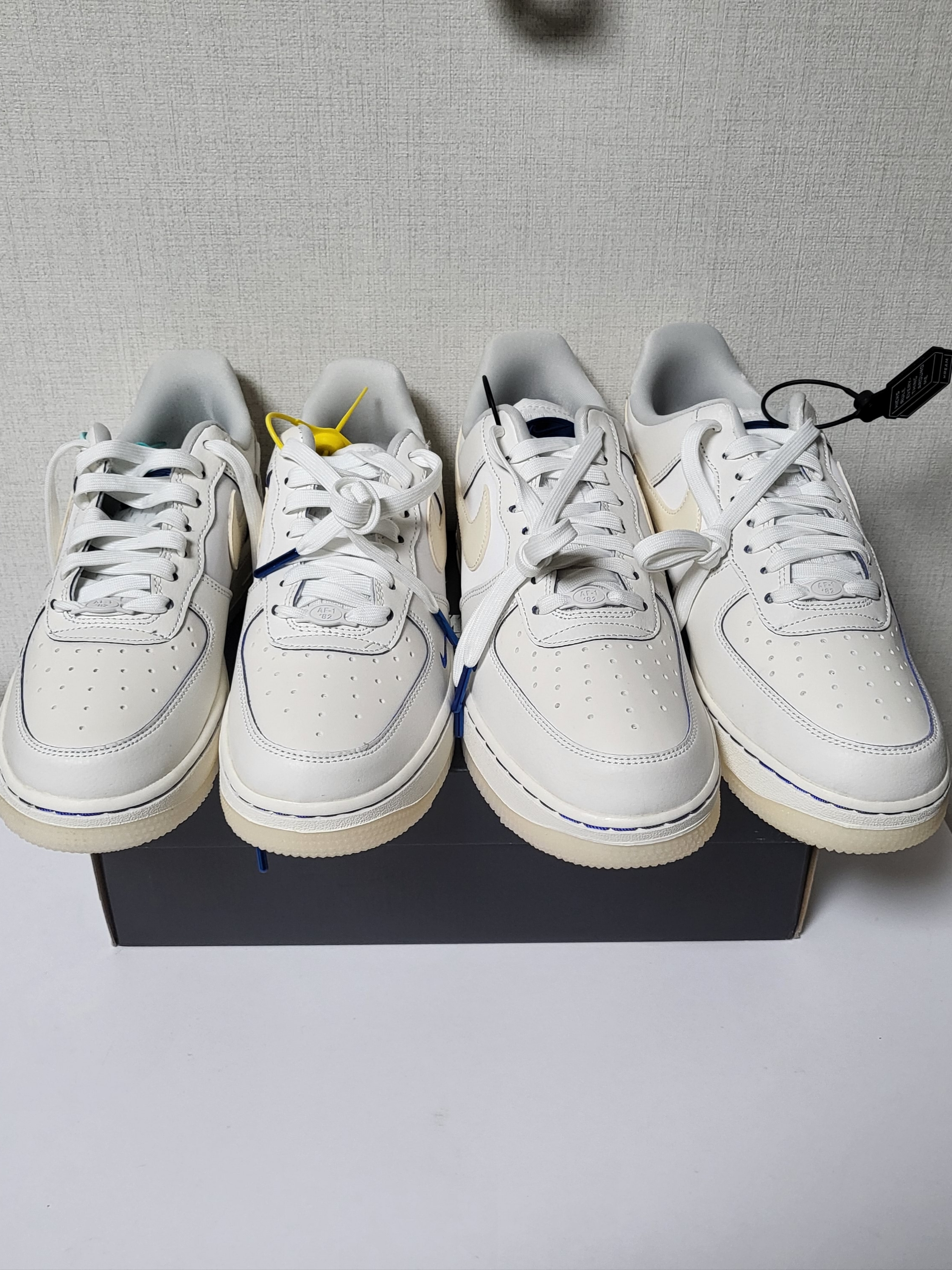 (W) Nike Air Force 1 '07 LX Game Royal Sail 착용 스타일