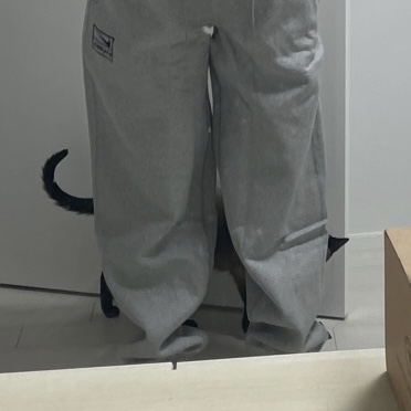 Nike x Stussy NRG Fleece Pants Dark Grey Heather (DO9340-063) 착용 스타일