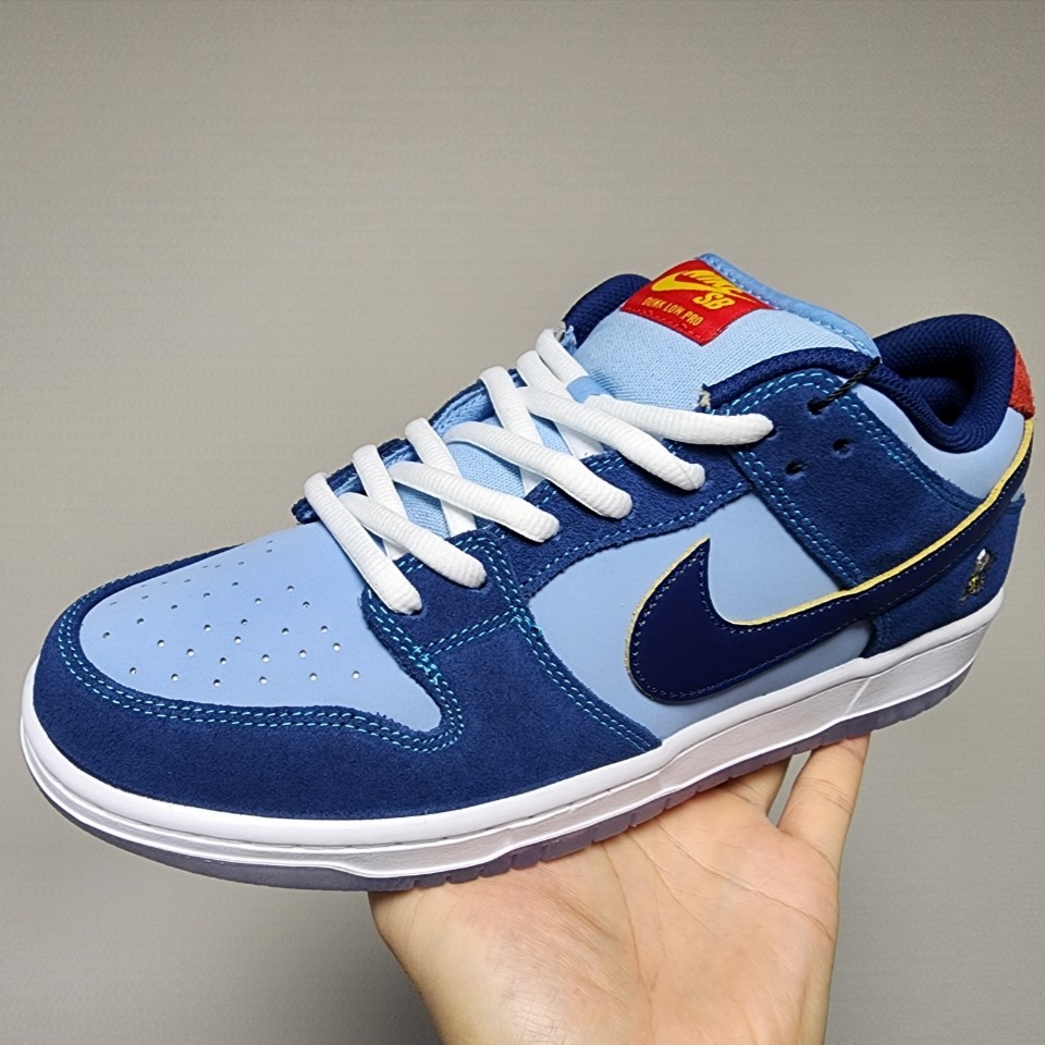 Nike x Why So Sad? SB Dunk Low Pro Coastal Blue 착용 스타일