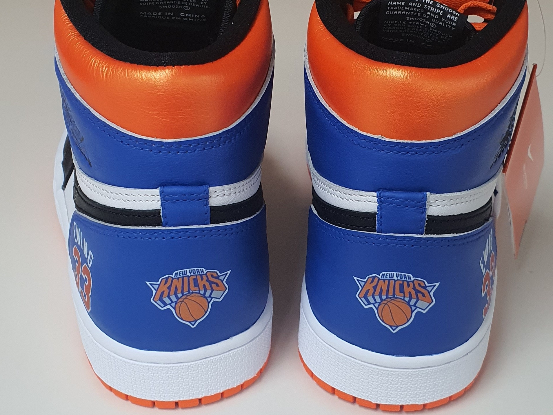 Jordan 1 Retro High OG Electro Orange, Jordan 1 Retro High OG Knicks 착용 스타일 - 2