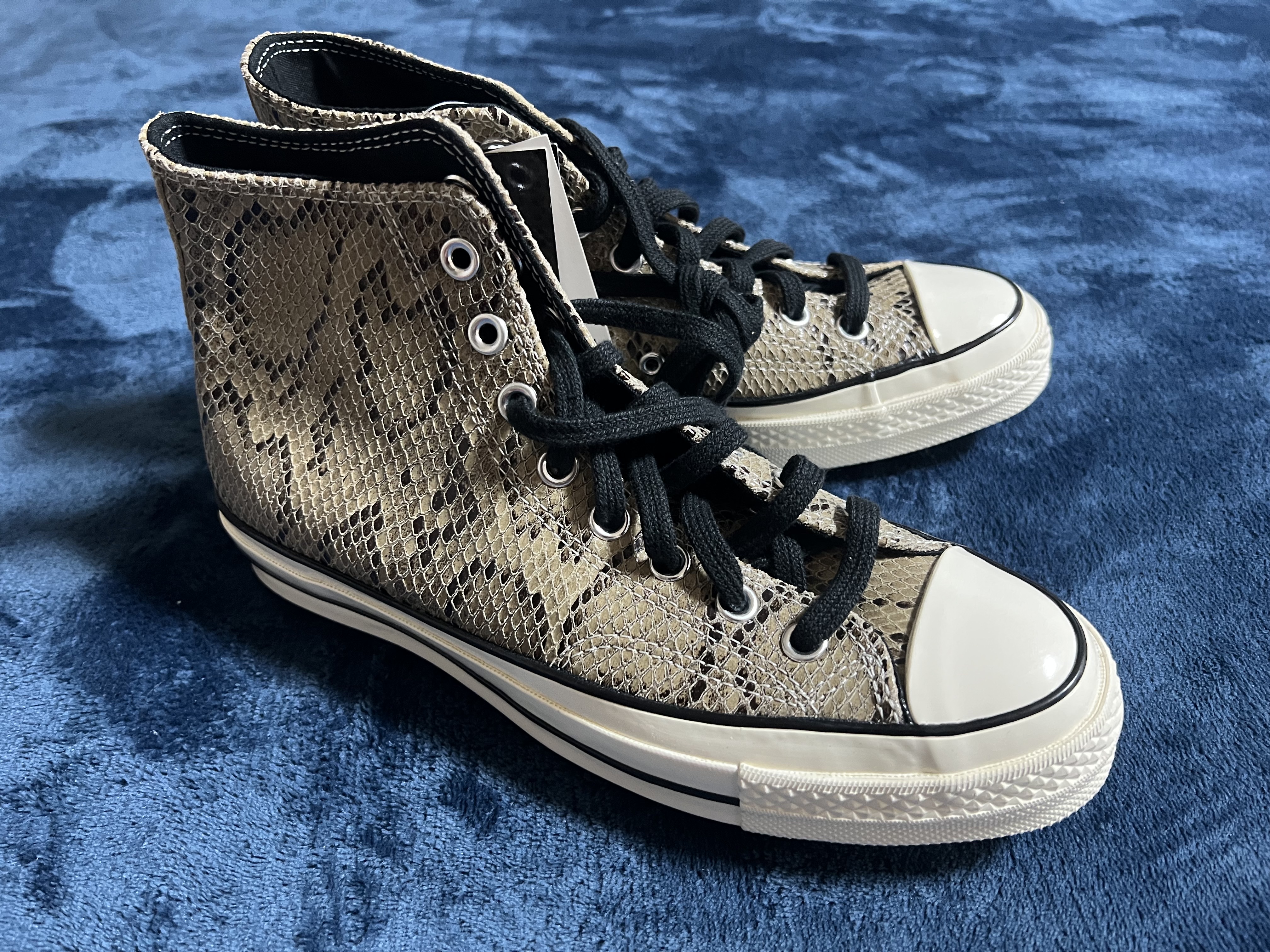 Converse Chuck 70 High Snakeskin 착용 스타일