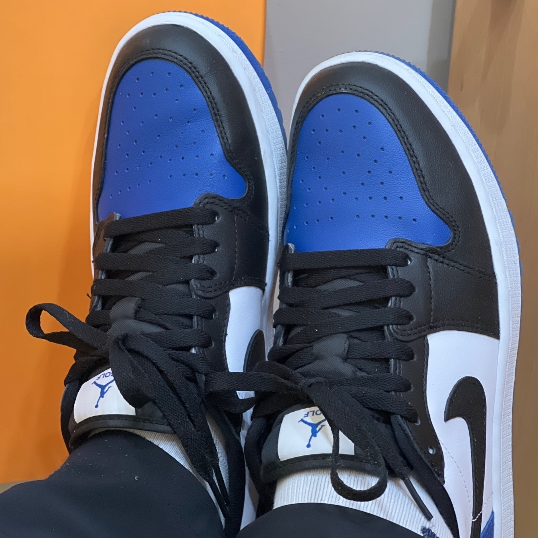 Jordan 1 Low Golf Sport Royal 착용 스타일