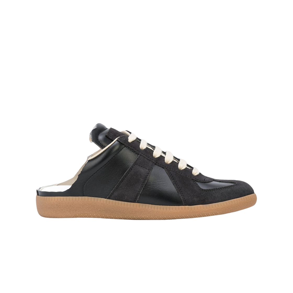 (W) 메종 마르지엘라 레플리카 컷아웃 스니커즈 블랙((W) Maison Margiela Replica Cut-Out Sneakers Black)