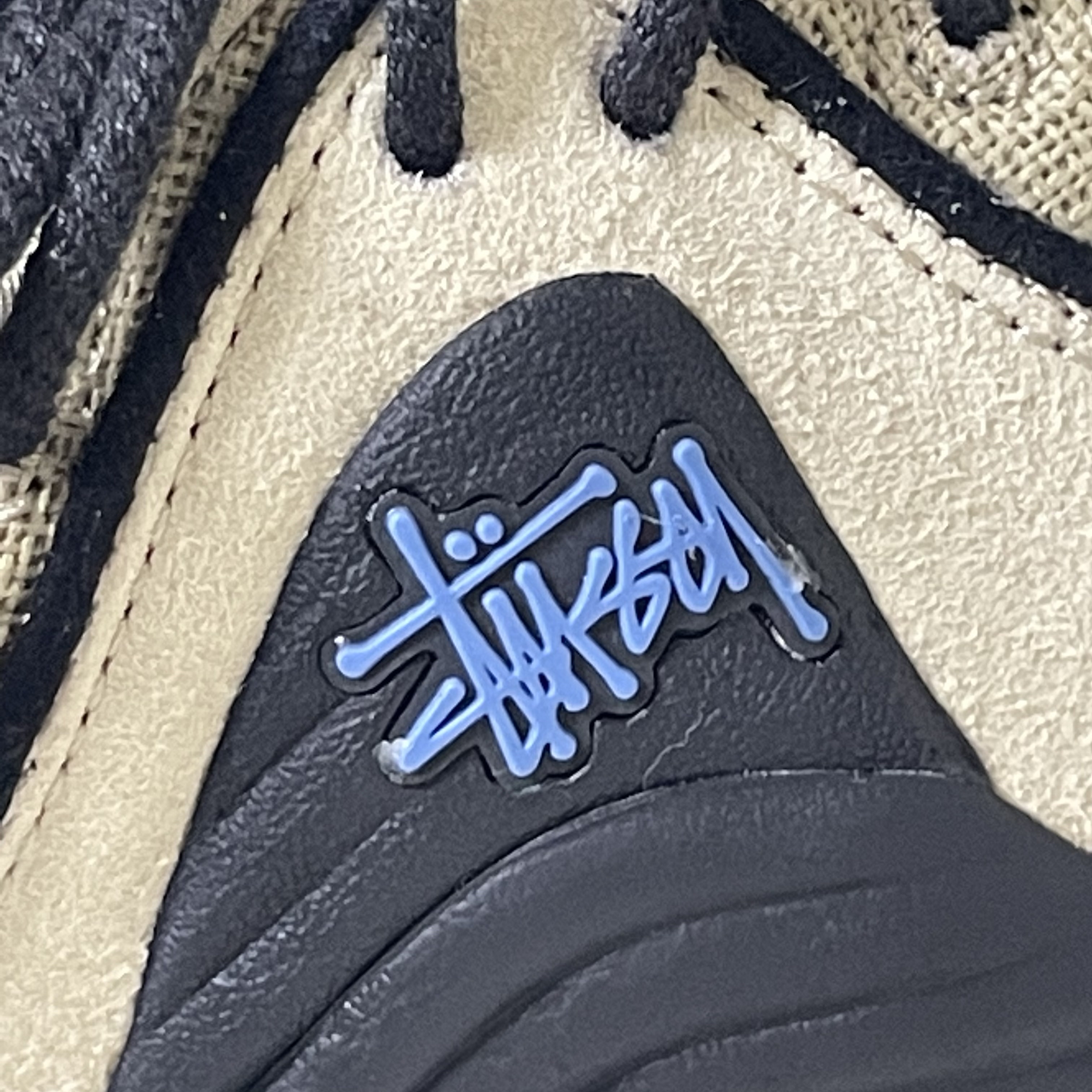 Nike x Stussy Air Penny II Rattan and Limestone 착용 스타일 - 3