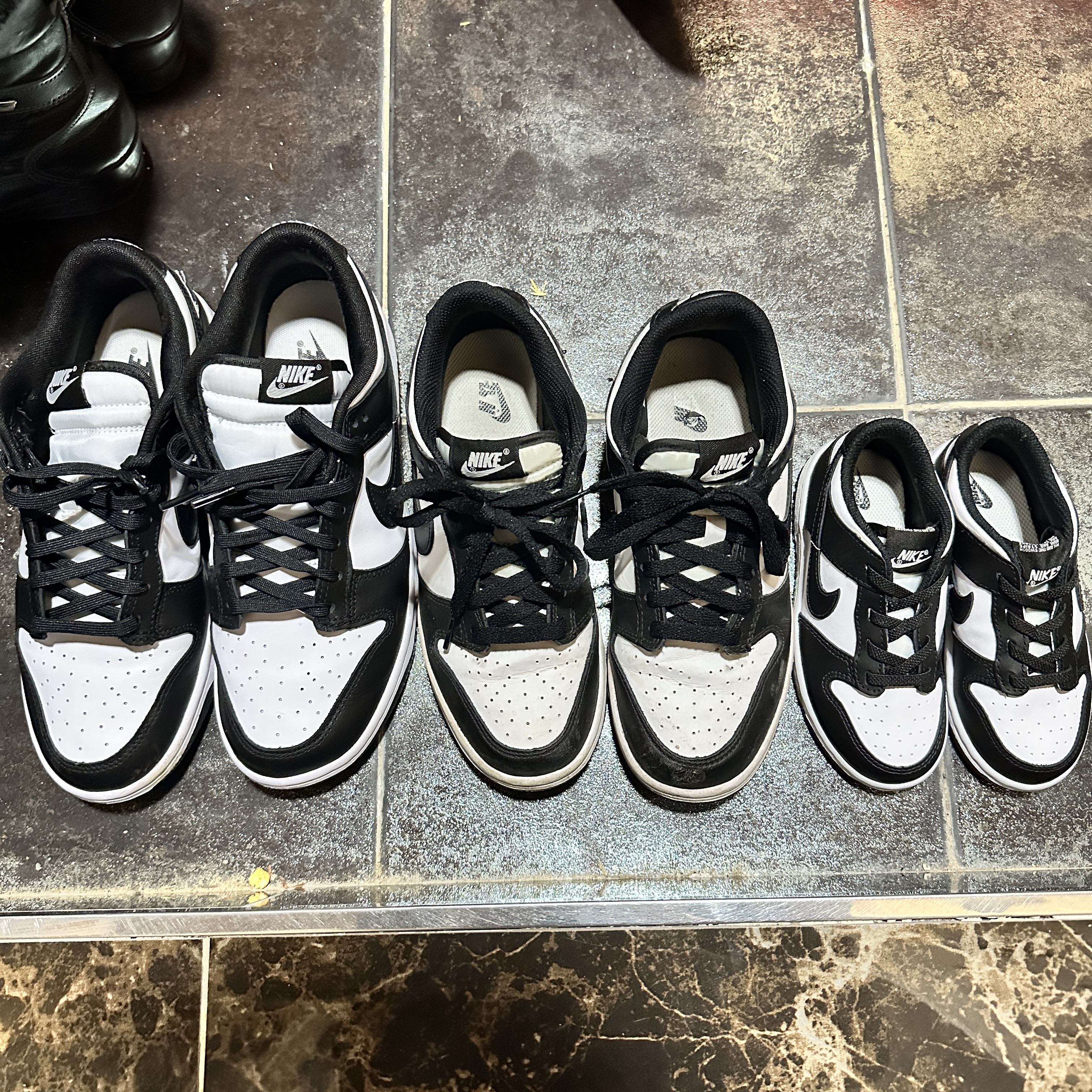 (TD) Nike Dunk Low Black, Nike Dunk Low Retro Black 착용 스타일 - 2