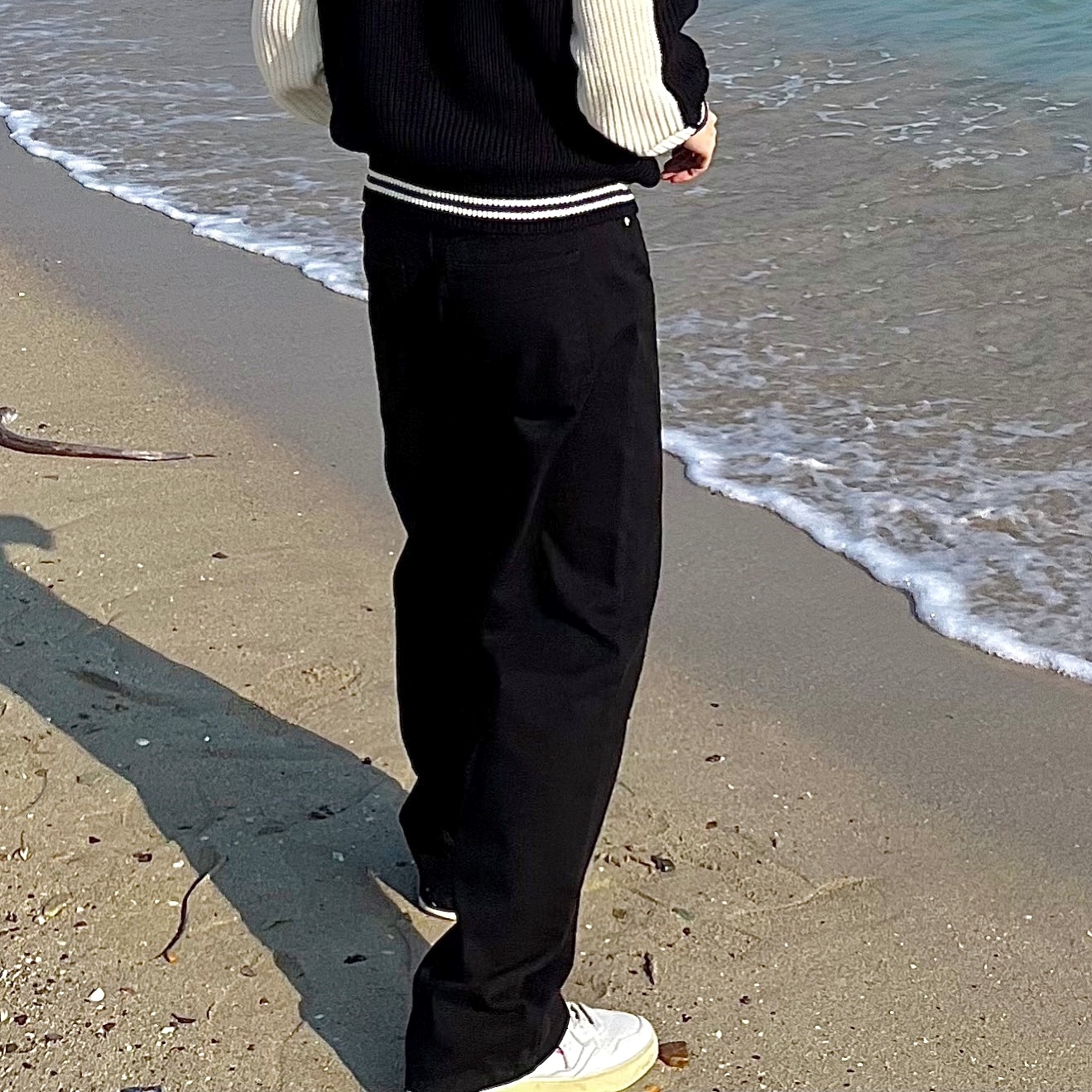 Autry Medalist Low Leather Sneakers White 착용 스타일 - 4
