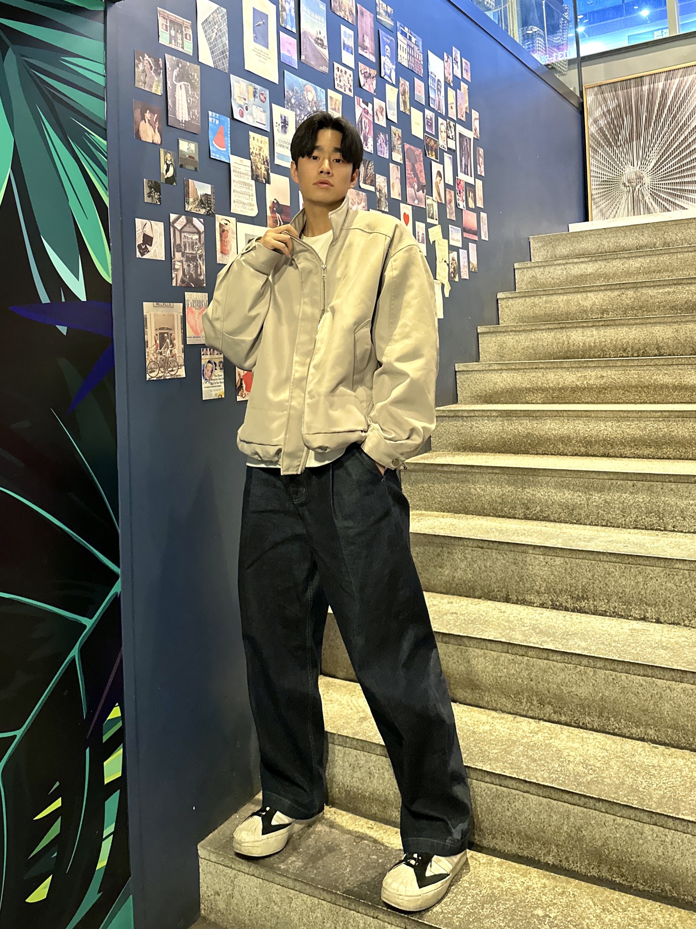 Y-3 Yohji Star White 착용 스타일 - 2