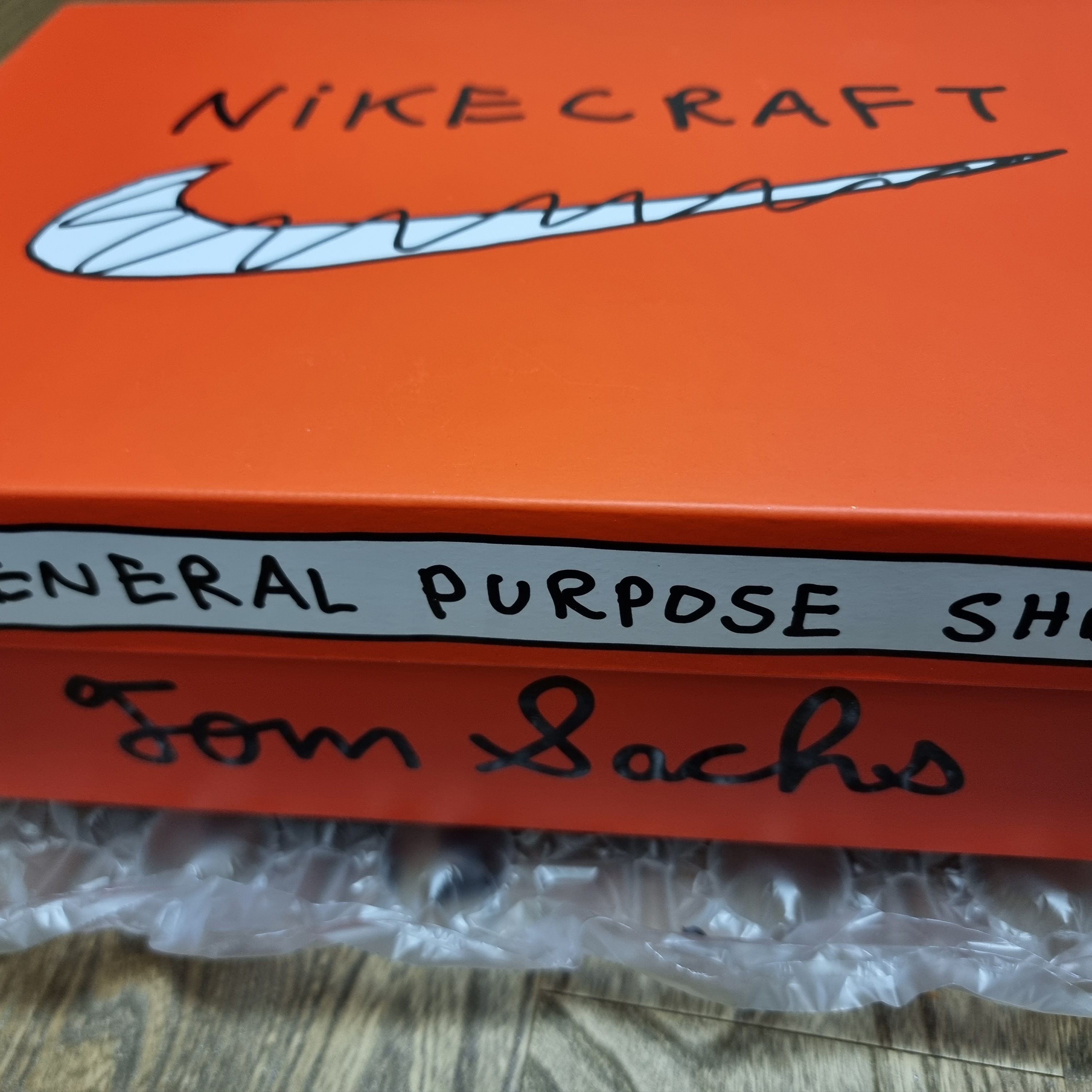 Nike x Tom Sachs General Purpose Shoe Brown 착용 스타일 - 1