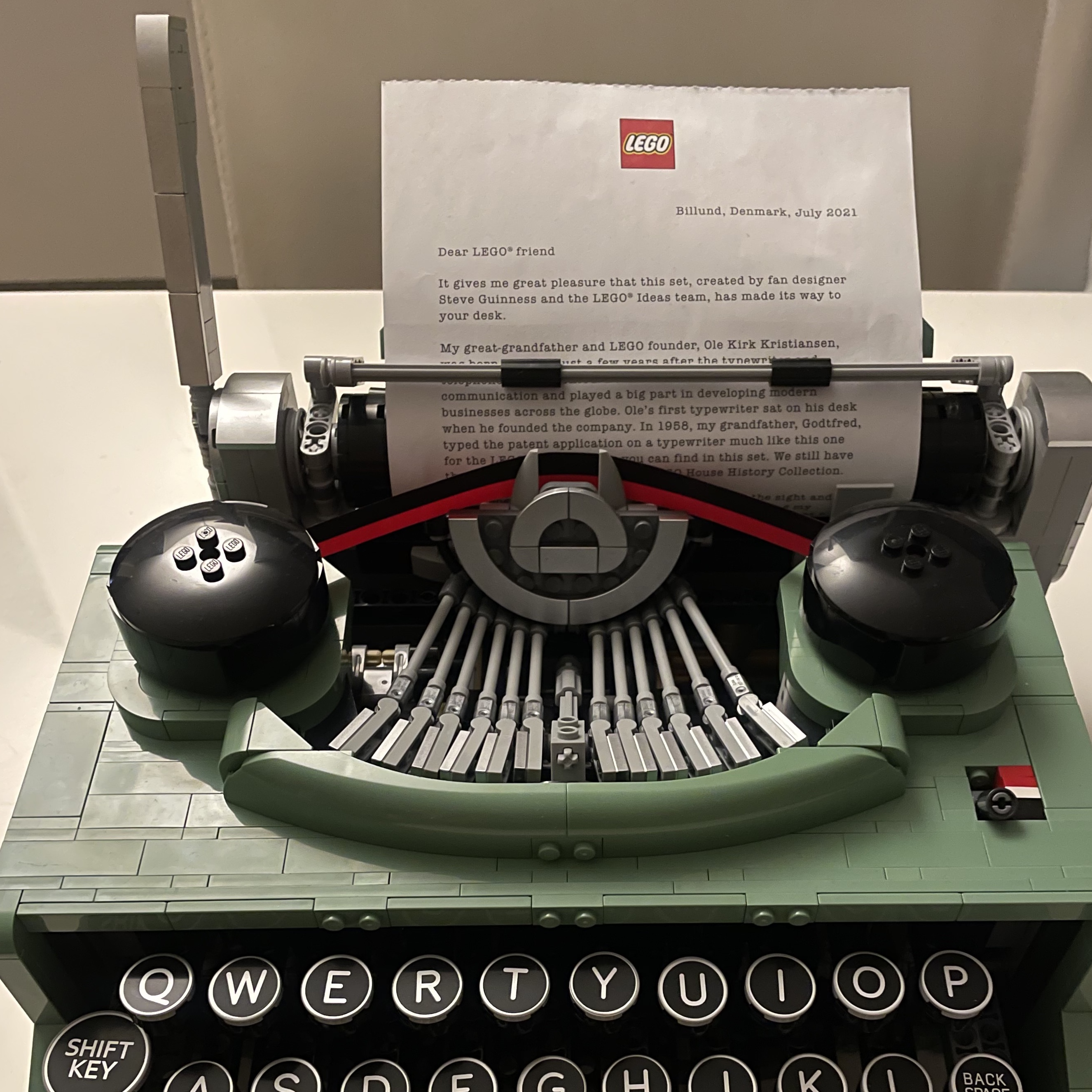 Lego Typewriter 착용 스타일 - 5