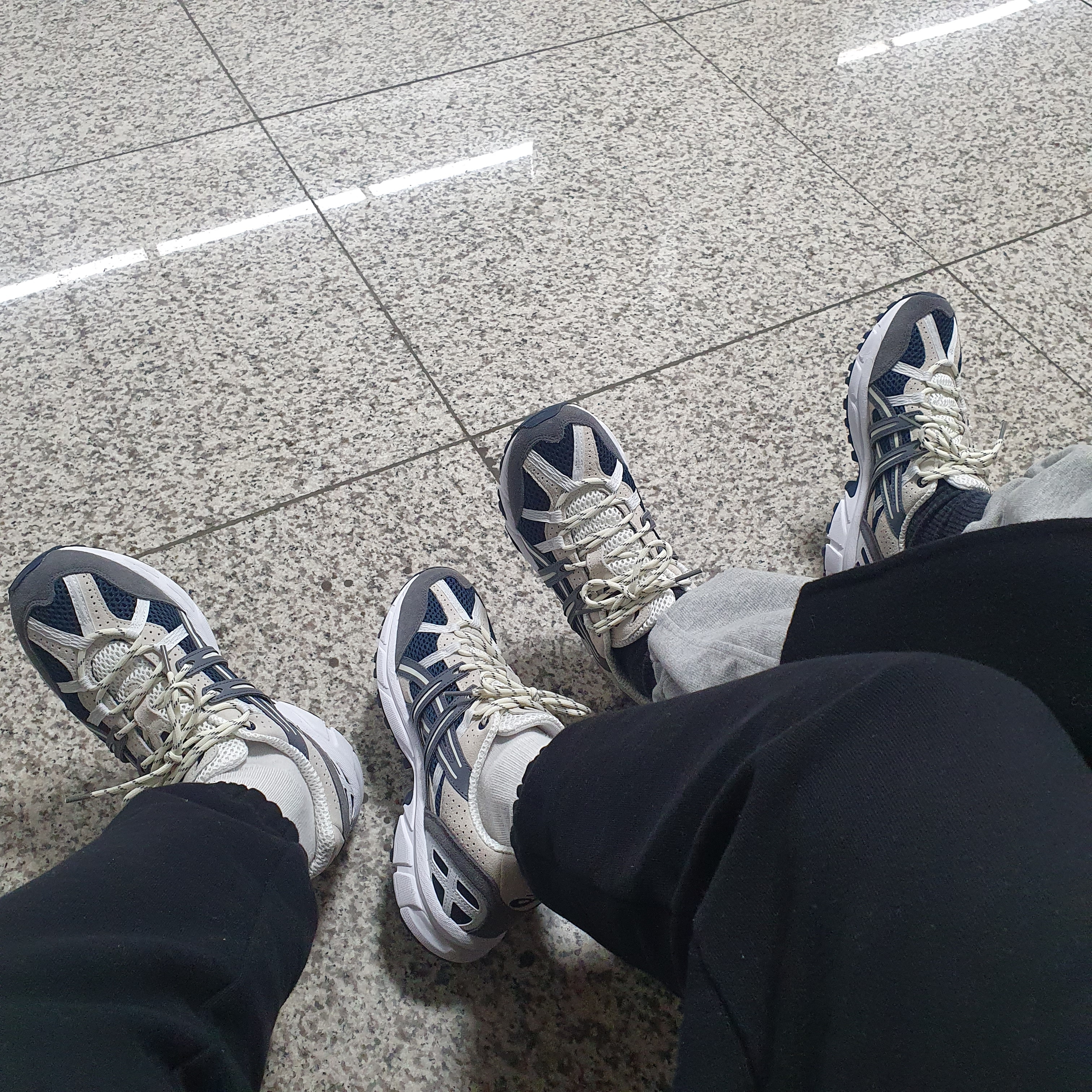 Asics Gel-Sonoma 15-50 French Blue 착용 스타일 - 1