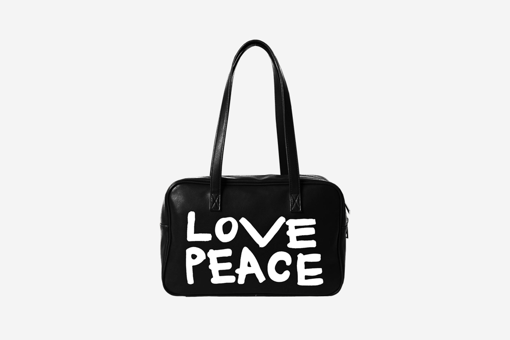 생긴스튜디오 우먼 러브 피스 백 블랙 | Saenginstudios | KREAM Saenginstudios Women Love Peace Bag Black