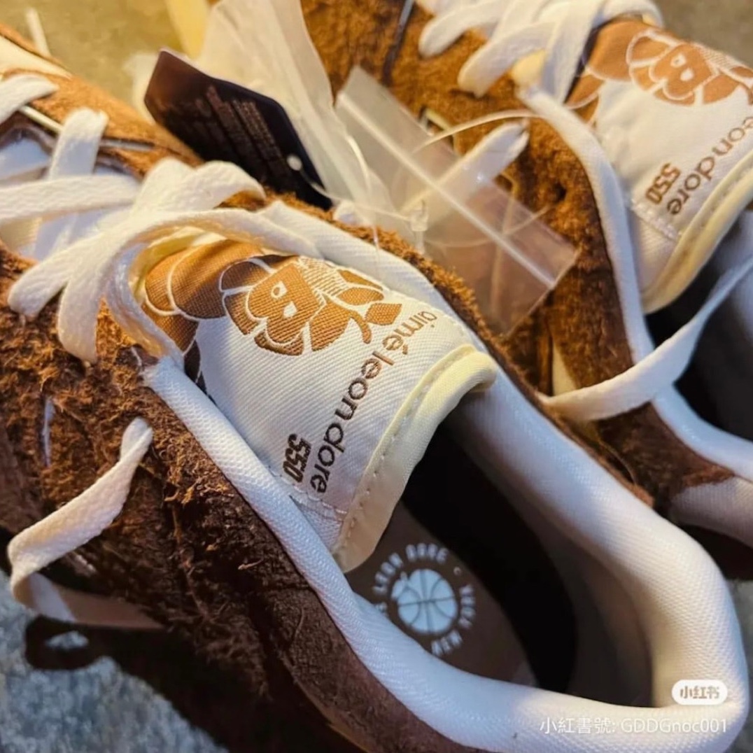 New Balance x Aime Leon Dore 550 True Brown 착용 스타일 - 5
