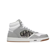 Dior B27 High-Top Sneakers Grey White