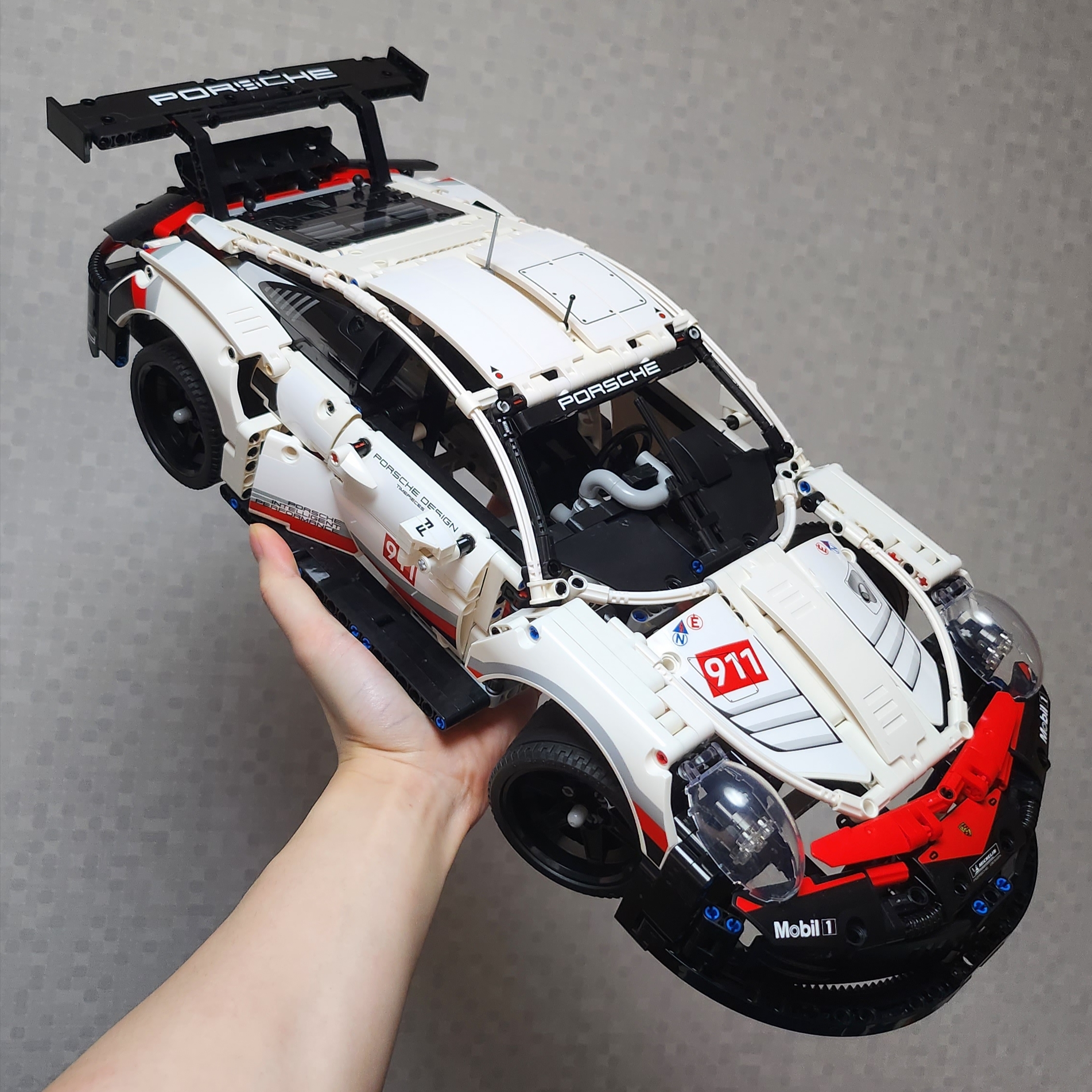 Lego Porsche 911 RSR 착용 스타일
