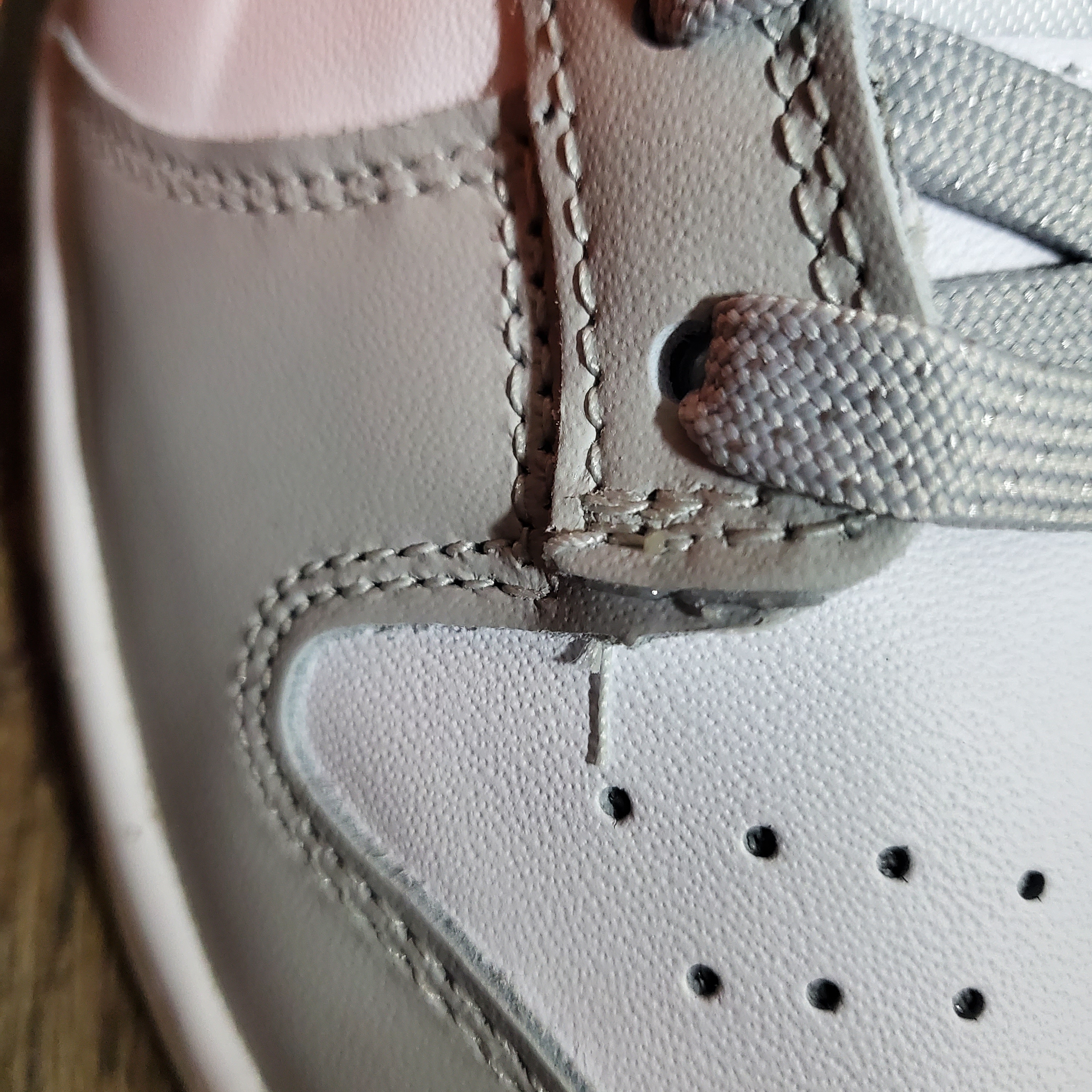 Nike Dunk Low Retro Grey Fog 착용 스타일 - 2