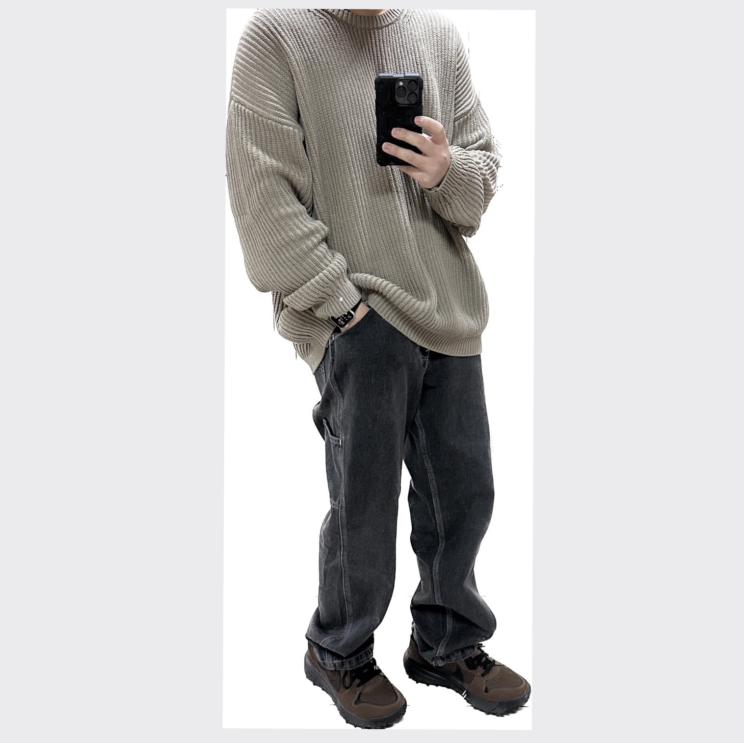 Nike ACG Lowcate Cacao Wow 착용 스타일