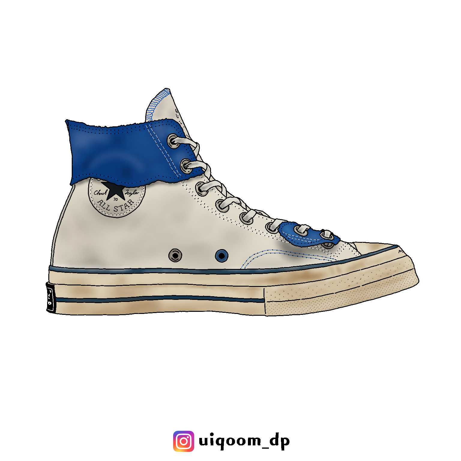 Converse x Ader Error Chuck 70 High White 착용 스타일