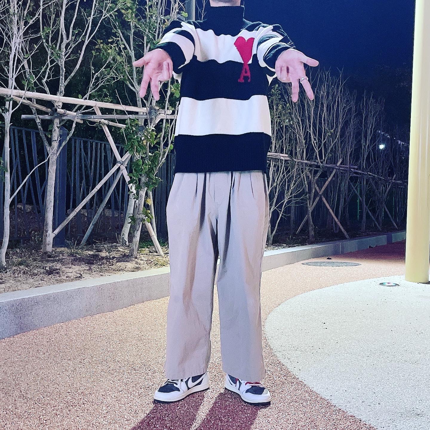 Nike x Peaceminusone Air Force 1 Low Para-Noise 2.0, Off-White Allover Check Flannel Arrow Shirt Black 착용 스타일 - 3