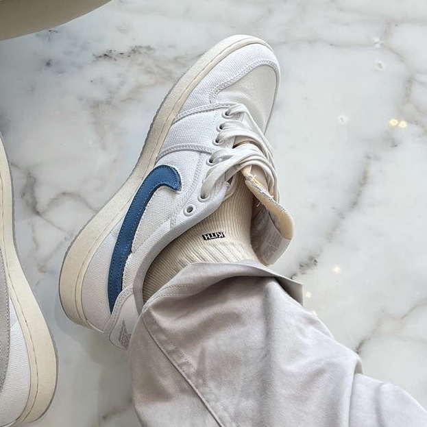 Jordan 1 x Union KO Low White 착용 스타일