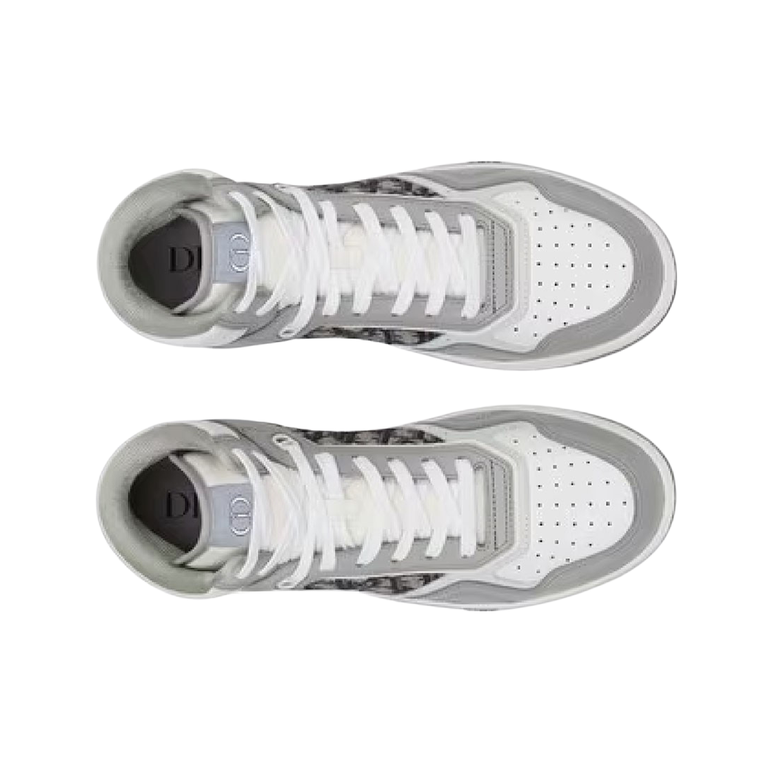 디올 B27 하이탑 스니커즈 그레이 화이트(Dior B27 High-Top Sneakers Grey White) - 2