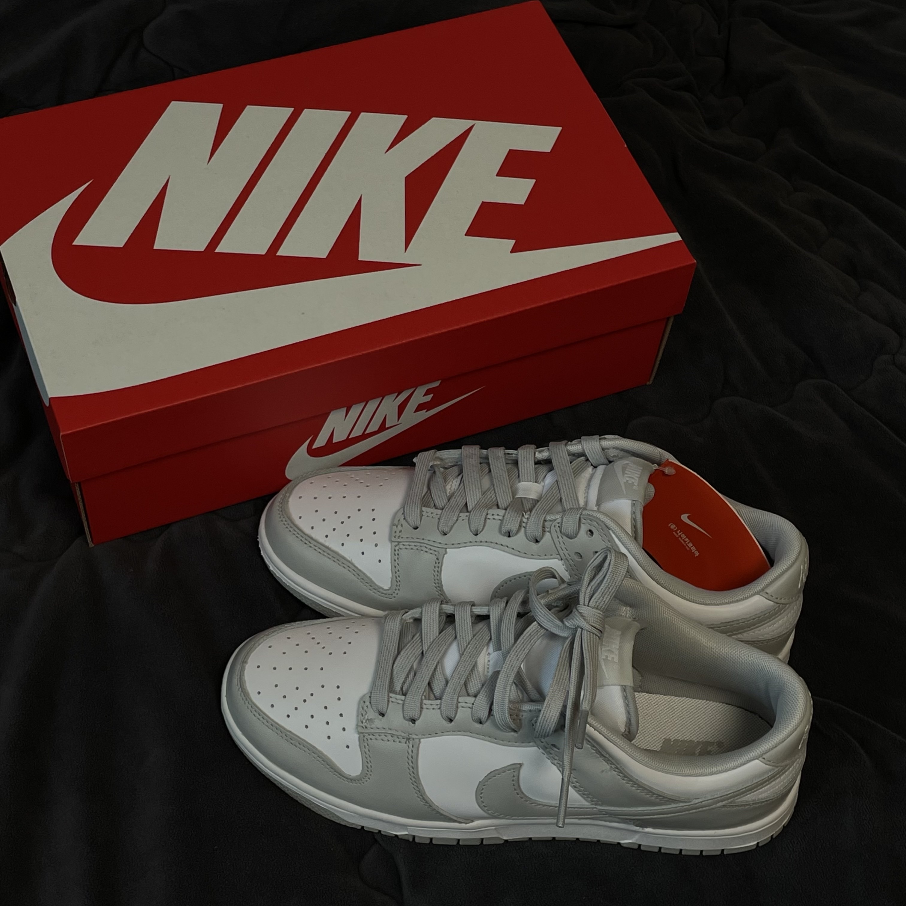 Nike Dunk Low Retro Grey Fog 착용 스타일