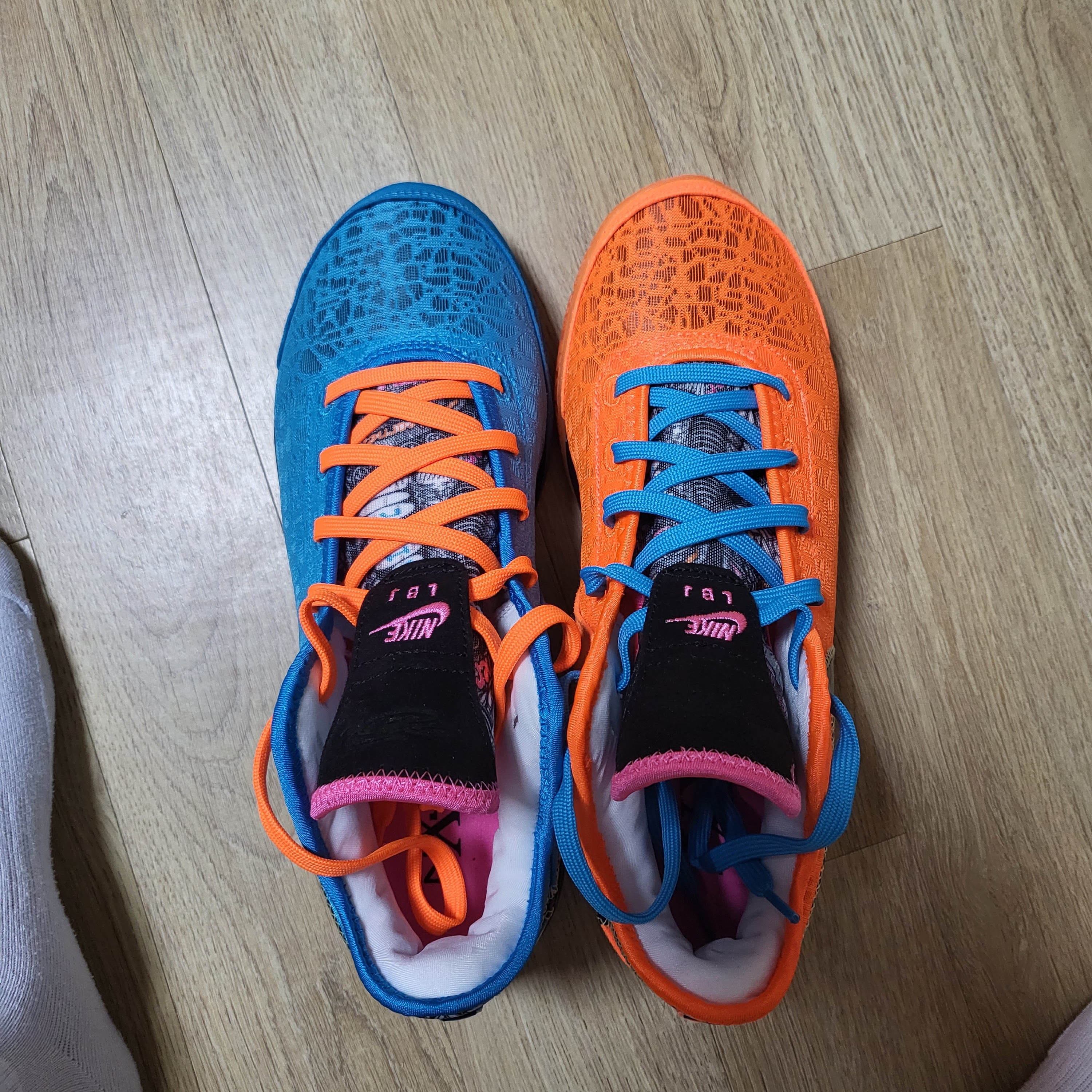Nike LeBron NXXT Gen EP Multi Color 착용 스타일