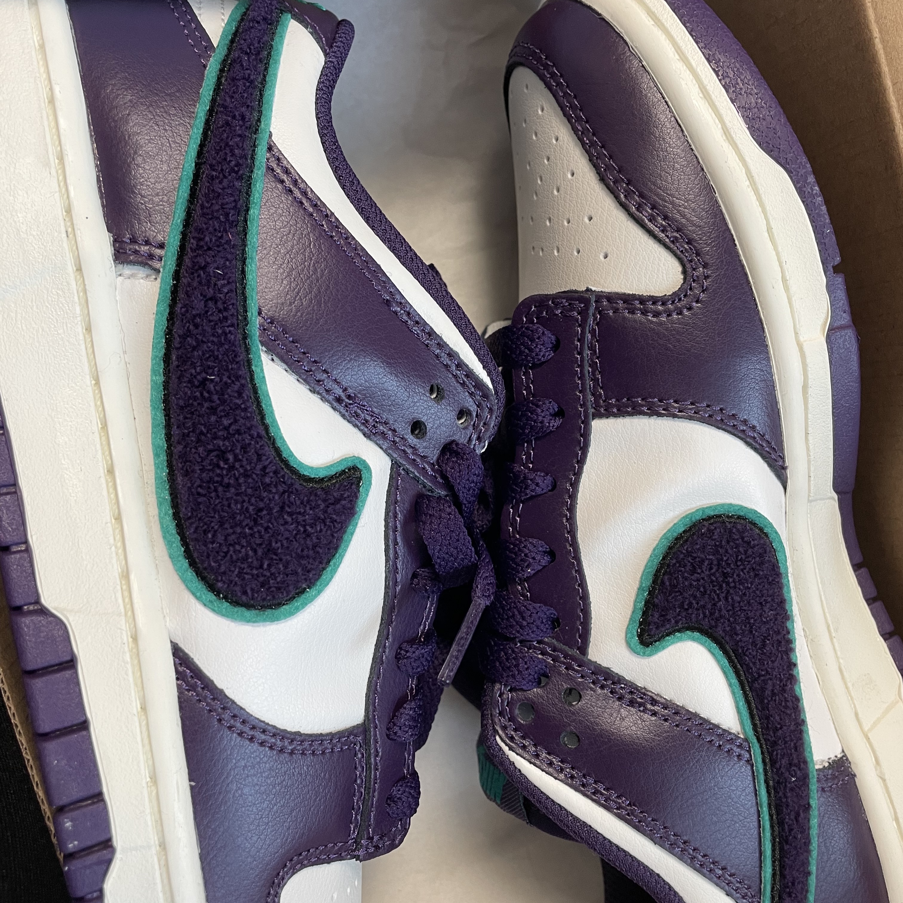 Nike Dunk Low Grand Purple 착용 스타일